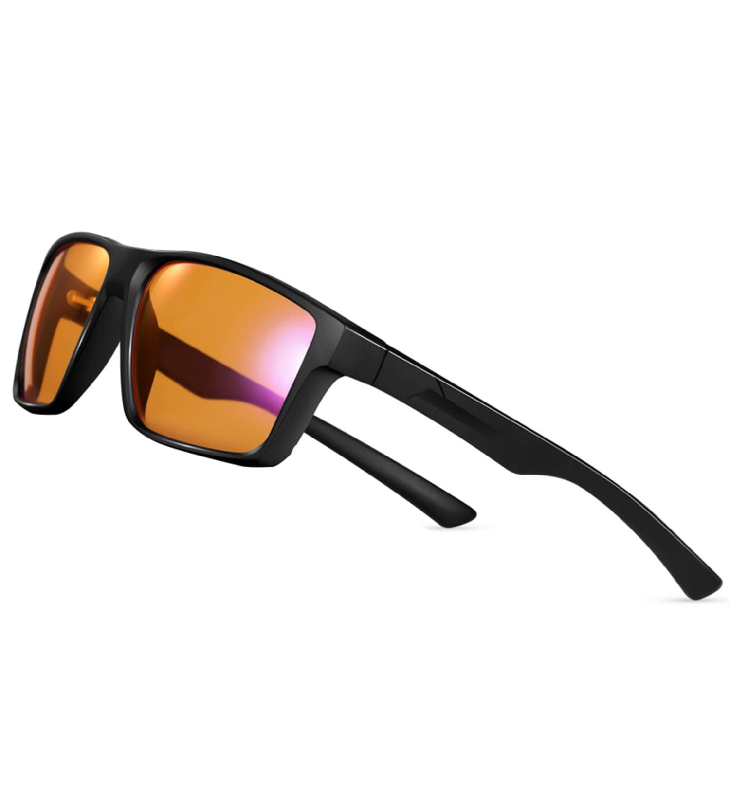 Blue Light Blocking Glasses Gaming Glasses Computer Gamer Glasses Powerful Professional Filter Anti-Fatigue Anti Glare UV & Eyestrain Screen Glasses for Women Men (Video Games Console TV PC) Black - Buy Online on GoSupps.com