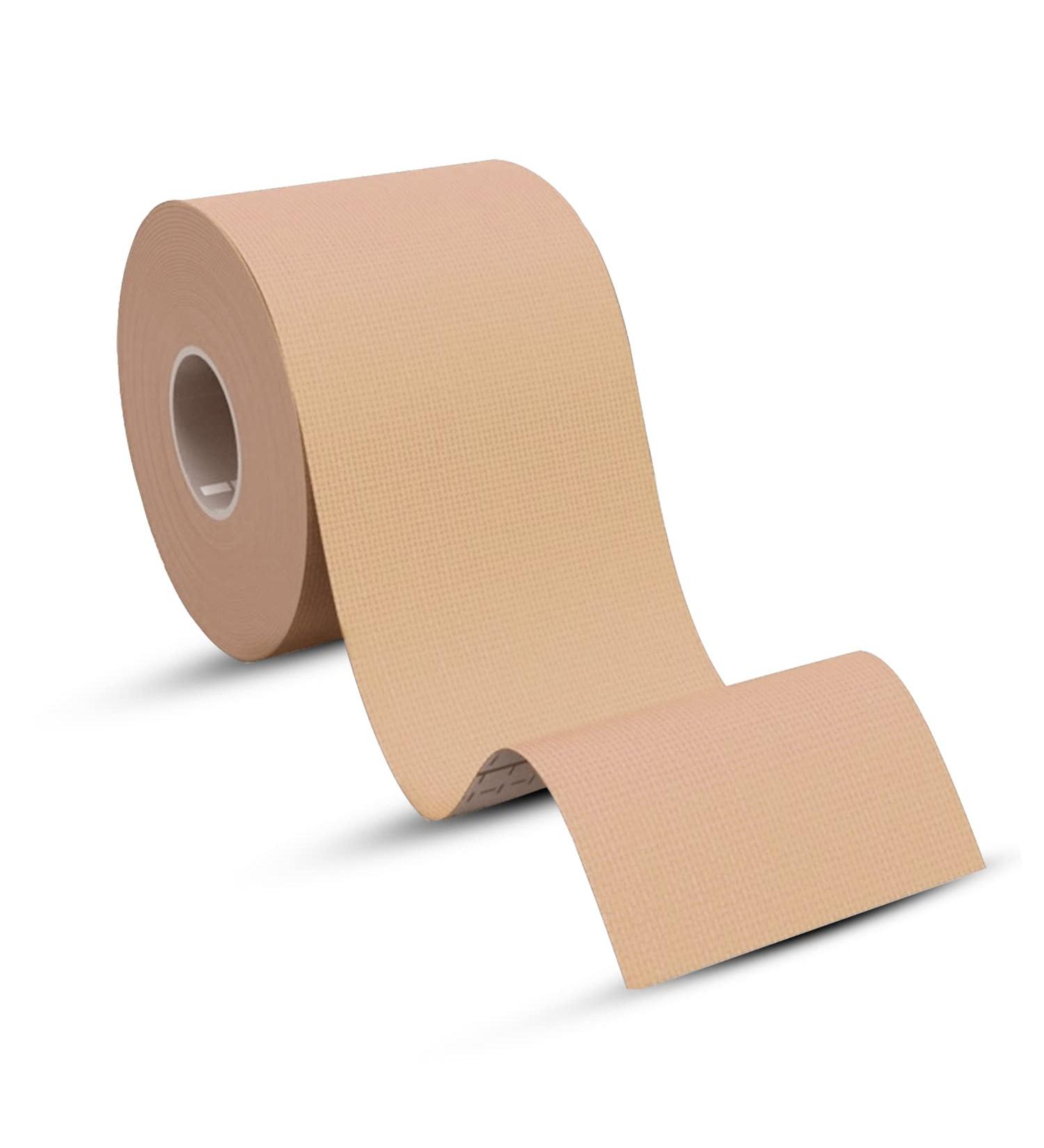 Buy Ourbed Kinesiotapes - Waterproof Physio & Therapy Tape 5cm x 5M for Knees Shoulders & Elbows | Best Muscle Strapping Band - Beige - Buy Online on GoSupps.com