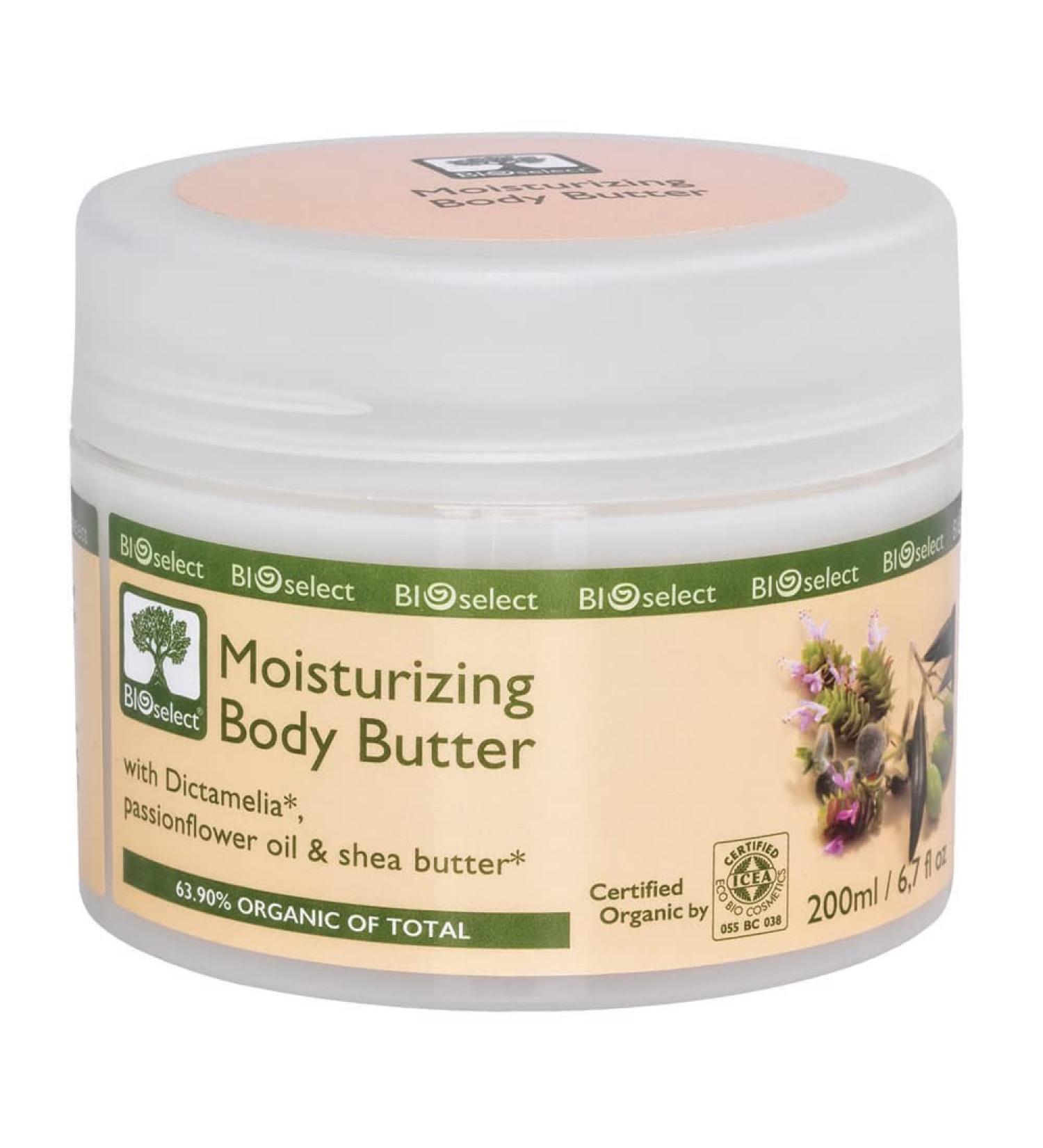 BIOselect Moisturizing Body Butter 200ML | Hydrating Skin Care for All Skin Types - International Shipping Available - Buy Online on GoSupps.com