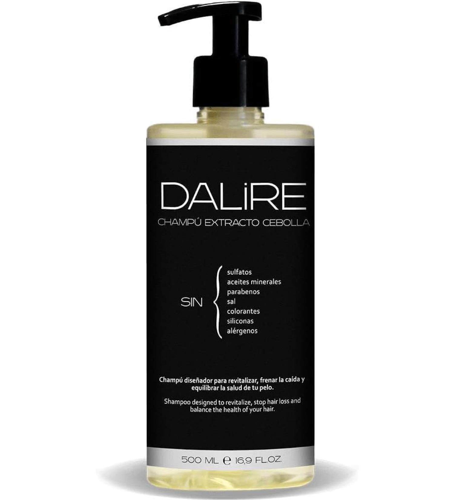 DALIRE ORGANIC ANTI-ONION HAIR LOSS SHAMPOO Without SULFATES or Parabens | 500 ml | Extra Foam | Hair Growth for Men/Women | Silicone Free - Buy Online on GoSupps.com