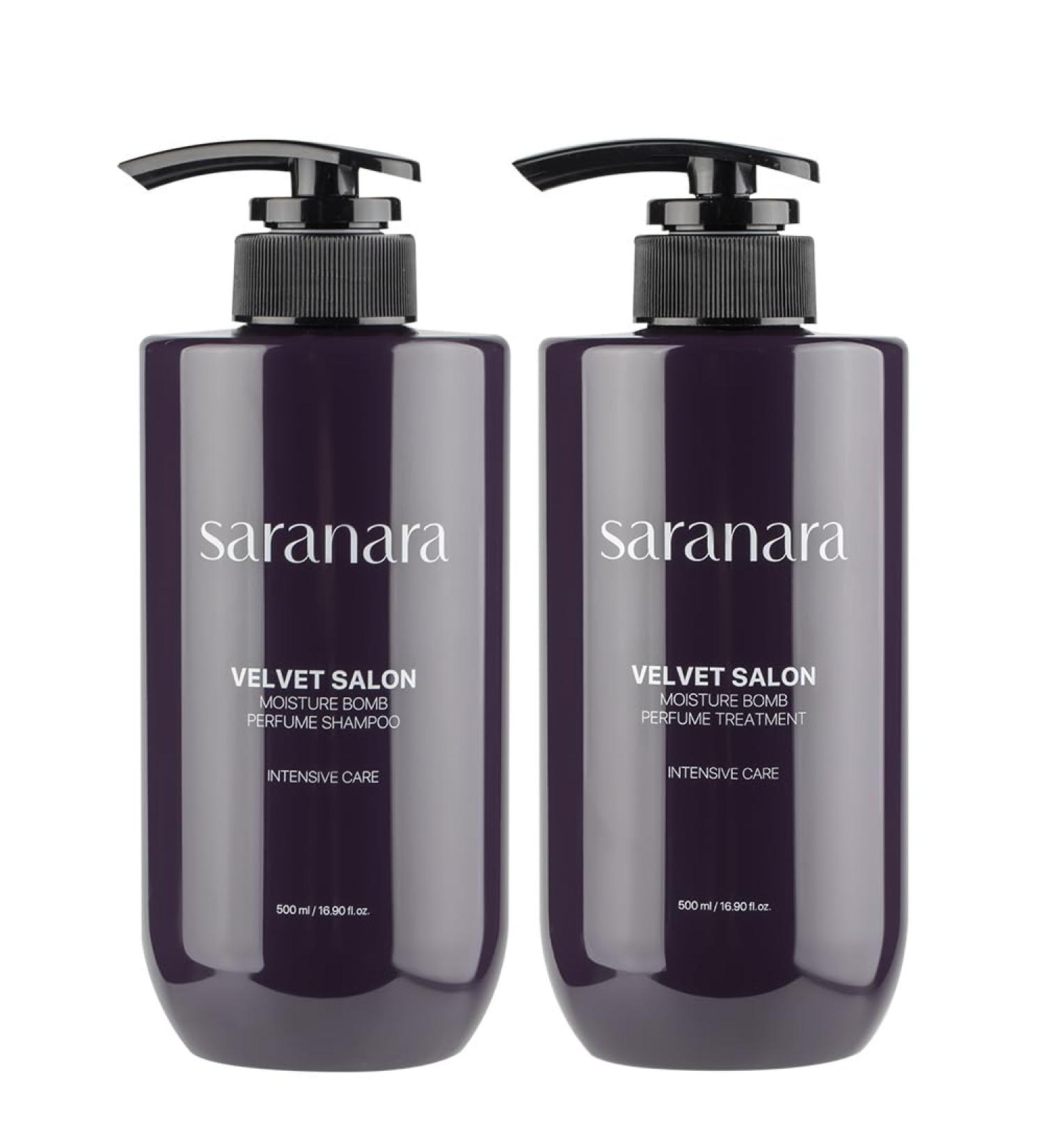 Velvet Salon Moisture Shampoo & Conditioner Set | Nourishing Hydrating Hair Care - Silicone & Paraben Free 16.9 fl oz X 2 - Buy Online on GoSupps.com