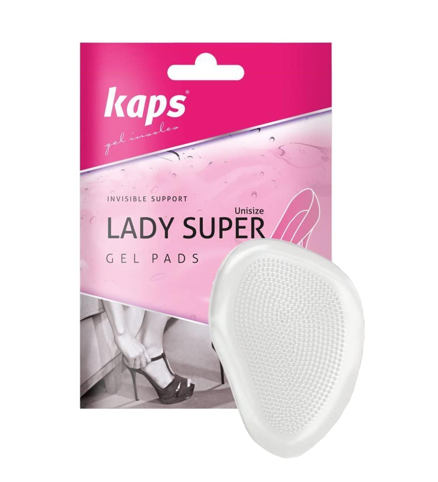 Lady Super High Heel Gel Pads Non Slip Transparent Forefoot Shoe Cushions Self Sticking Washable