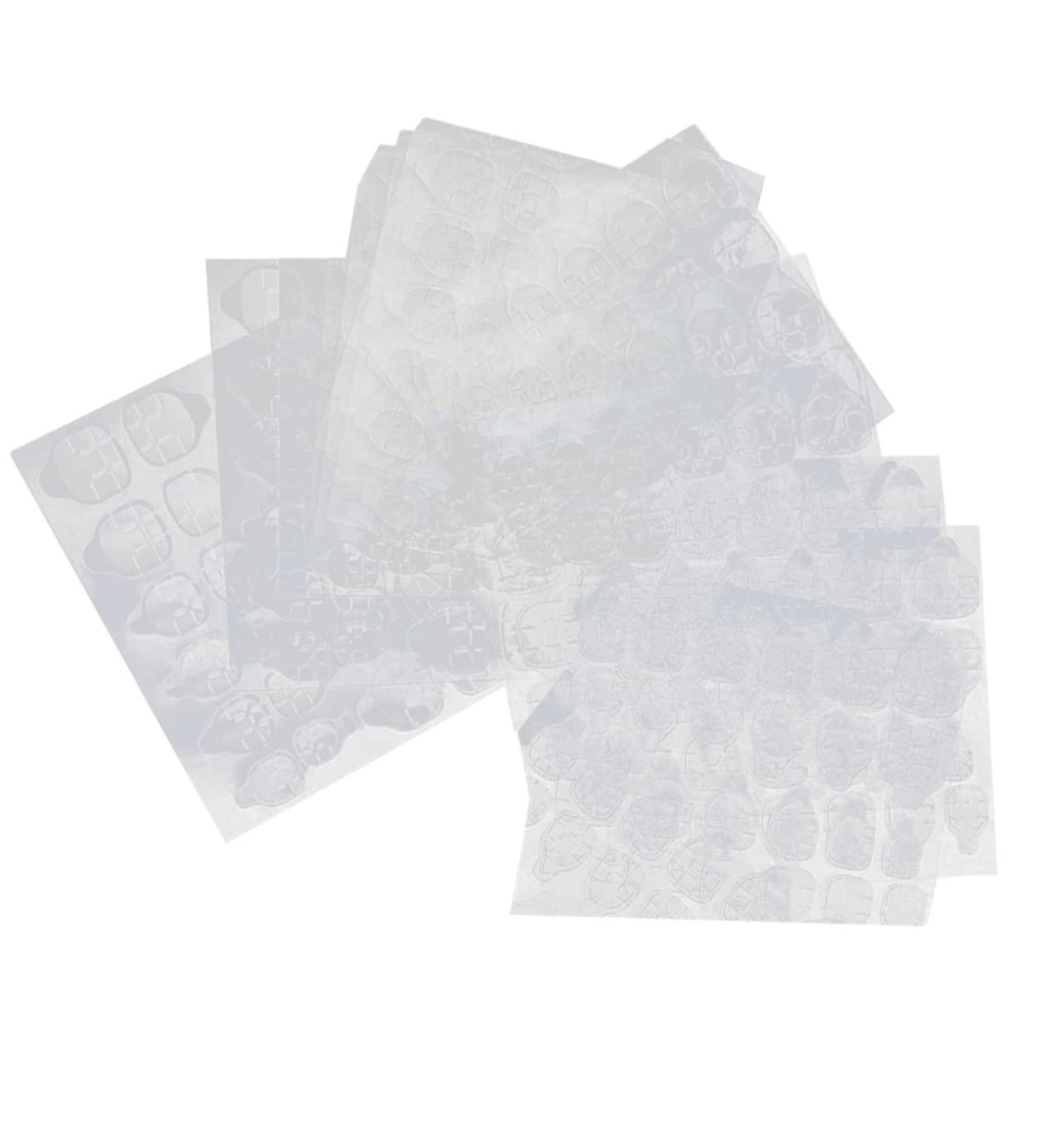 Housoutil 20 Sheets Nail Accessories Nail Tips Nail Art Decals Nail Decals Nail Art Sticker Stickers Nail Glue Double Sided - Buy Online on GoSupps.com