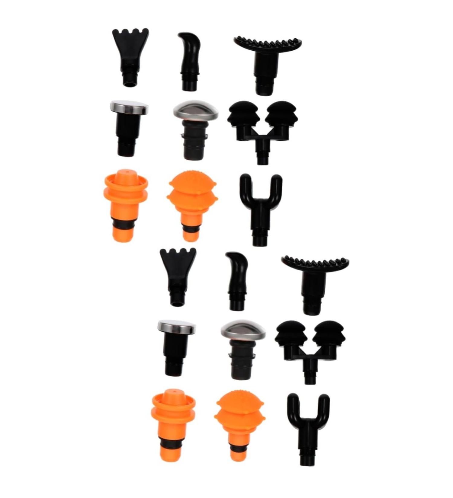 Shop Minkissy 9-Piece Massage Head Set Deep Tissue & Fascia Attachments for Ultimate Body Relaxation | International Shipping Available - Buy Online on GoSupps.com