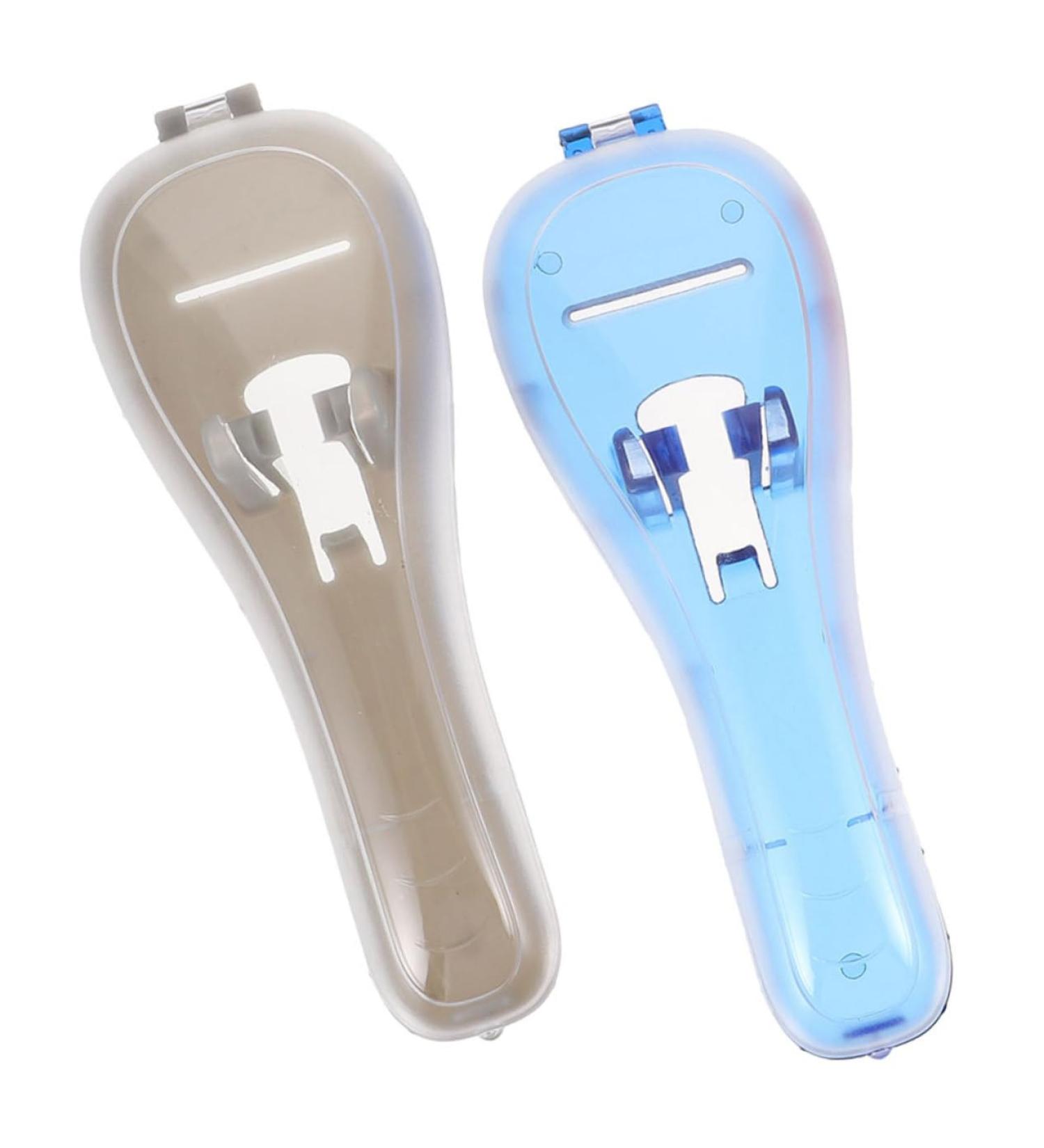 Doitool 2 Series Razor Storage Box | Men's Travel Set & Organizer | Electric Razor Cover | Blue Gray 16.5x6x3.5cm - Buy Online on GoSupps.com