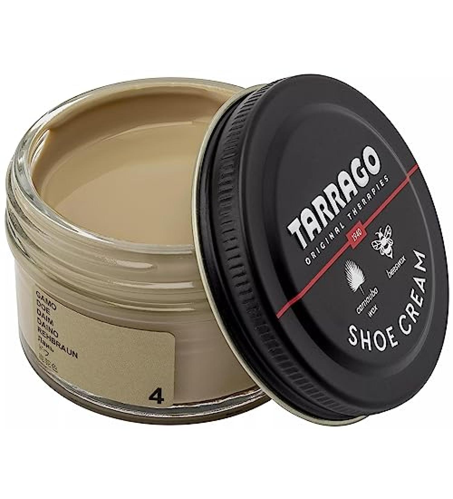 Nourishing Shoe Cream 50ml for Leather & Synthetic Shoes, Bags & Accessories - Fallow Deer (04) - Buy Online on GoSupps.com