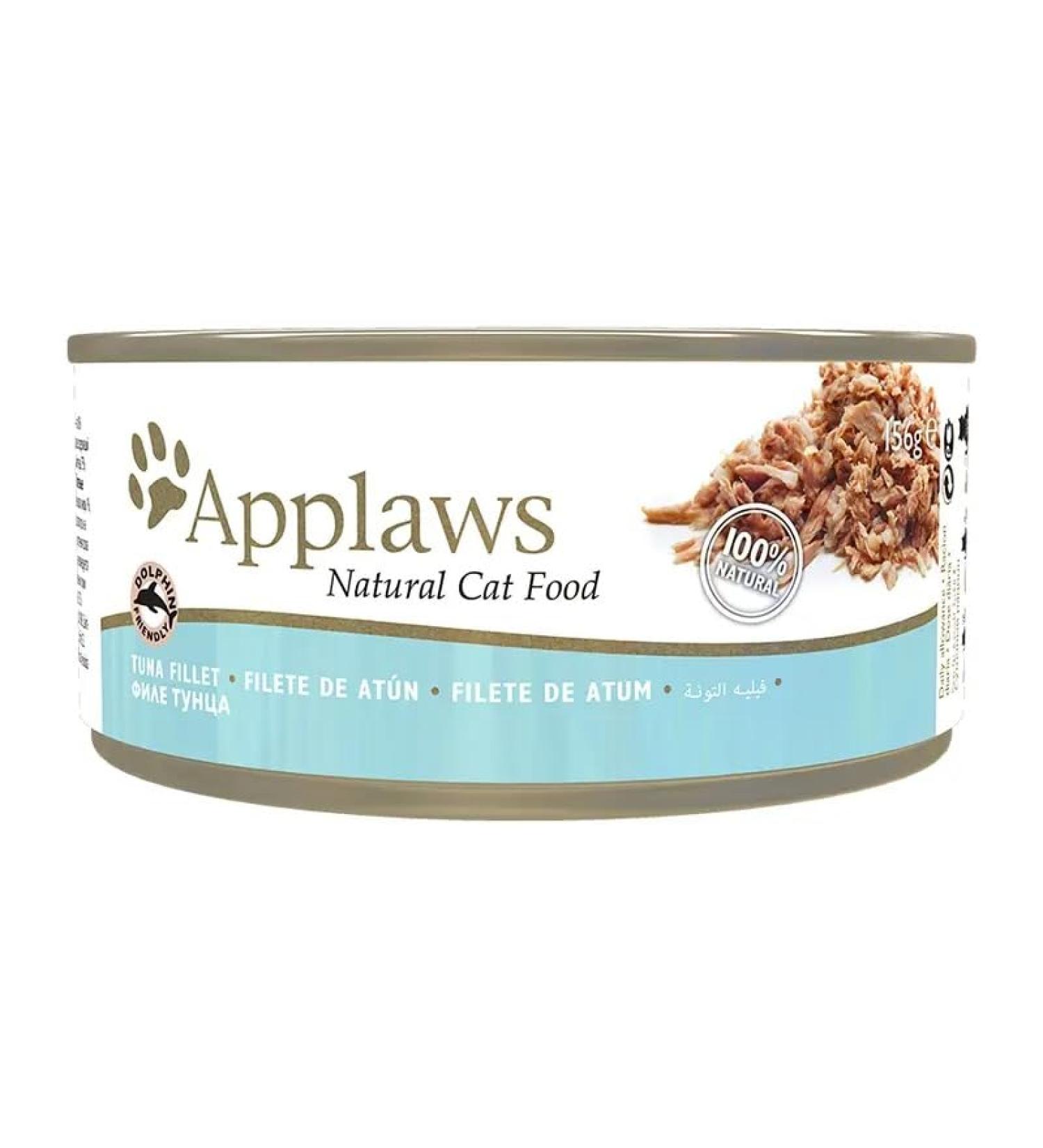 APPLAWS Cat ATUN Fillet Box 24 x 156 g