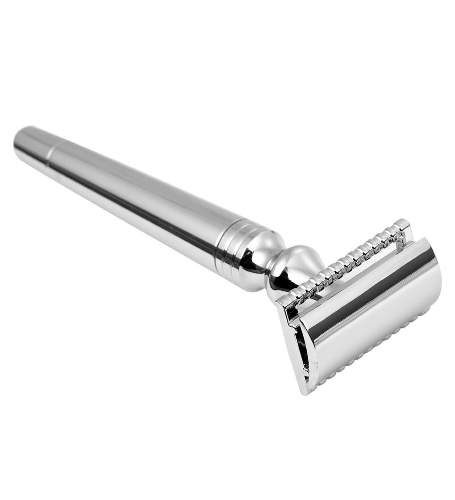Simple Shaver Double Edge Trimmer Set | Safety Beard Razor for Smooth Shaving - International Shipping - Buy Online on GoSupps.com