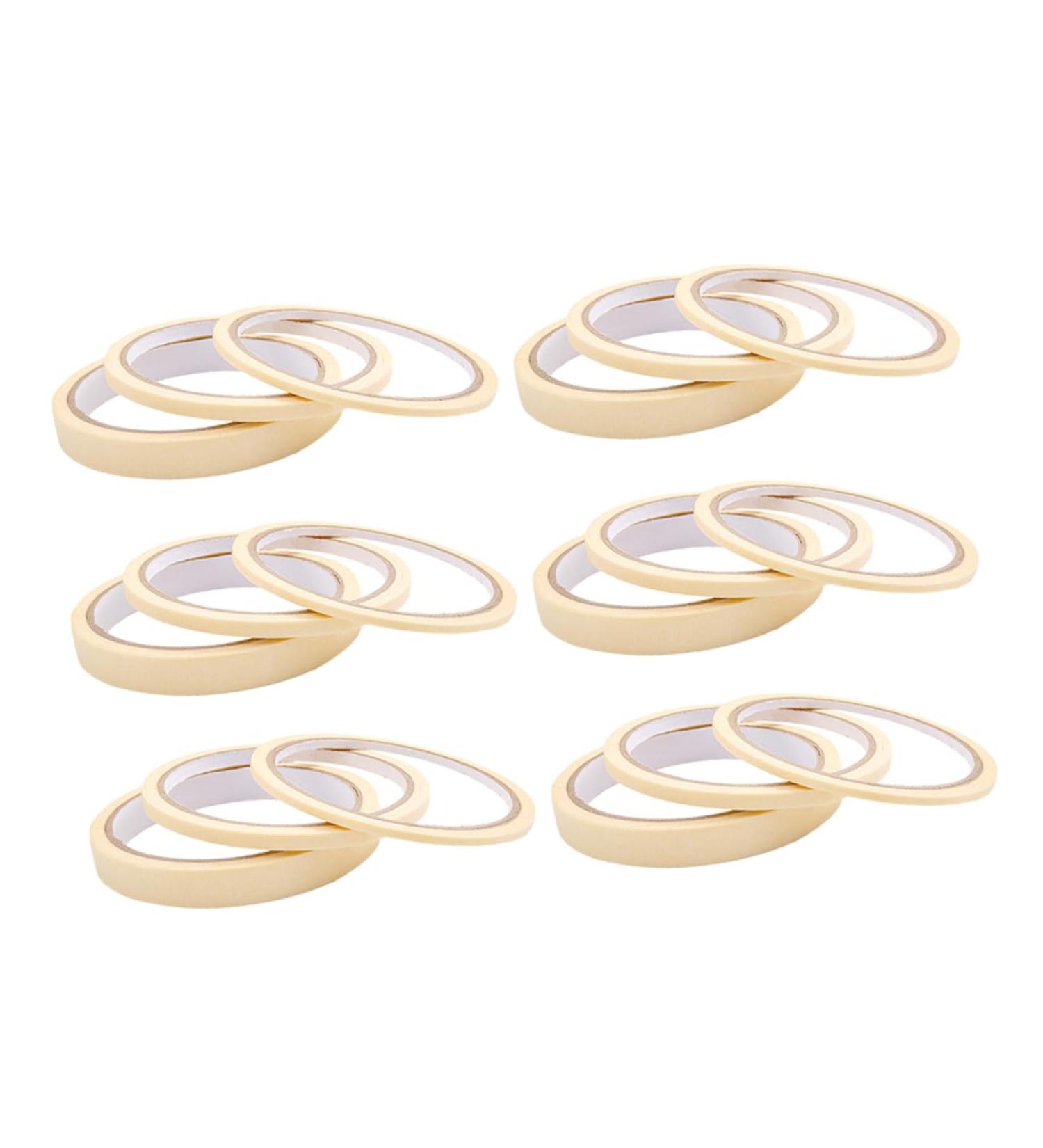 Ipetboom 18rolls Nail Art Masking Tape Nail Enamel Separate Tape Mark Tape Nail Painting Labeling Tape Diy Nail Striping Tape Nail Fine Line Textured Paper Manicure Adhesive Tape - Buy Online on GoSupps.com