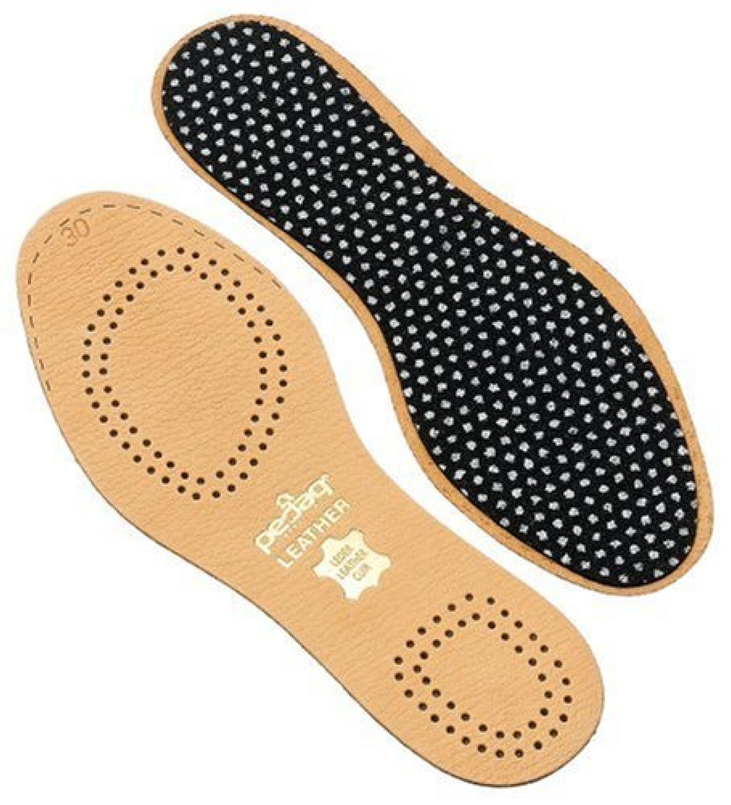 pedag Handmade Leather Insole for Kids | Sweat-Wicking Carbon Layer | Tan | Fits US Kids 12-13.5 M/EU 30-31 - Buy Online on GoSupps.com