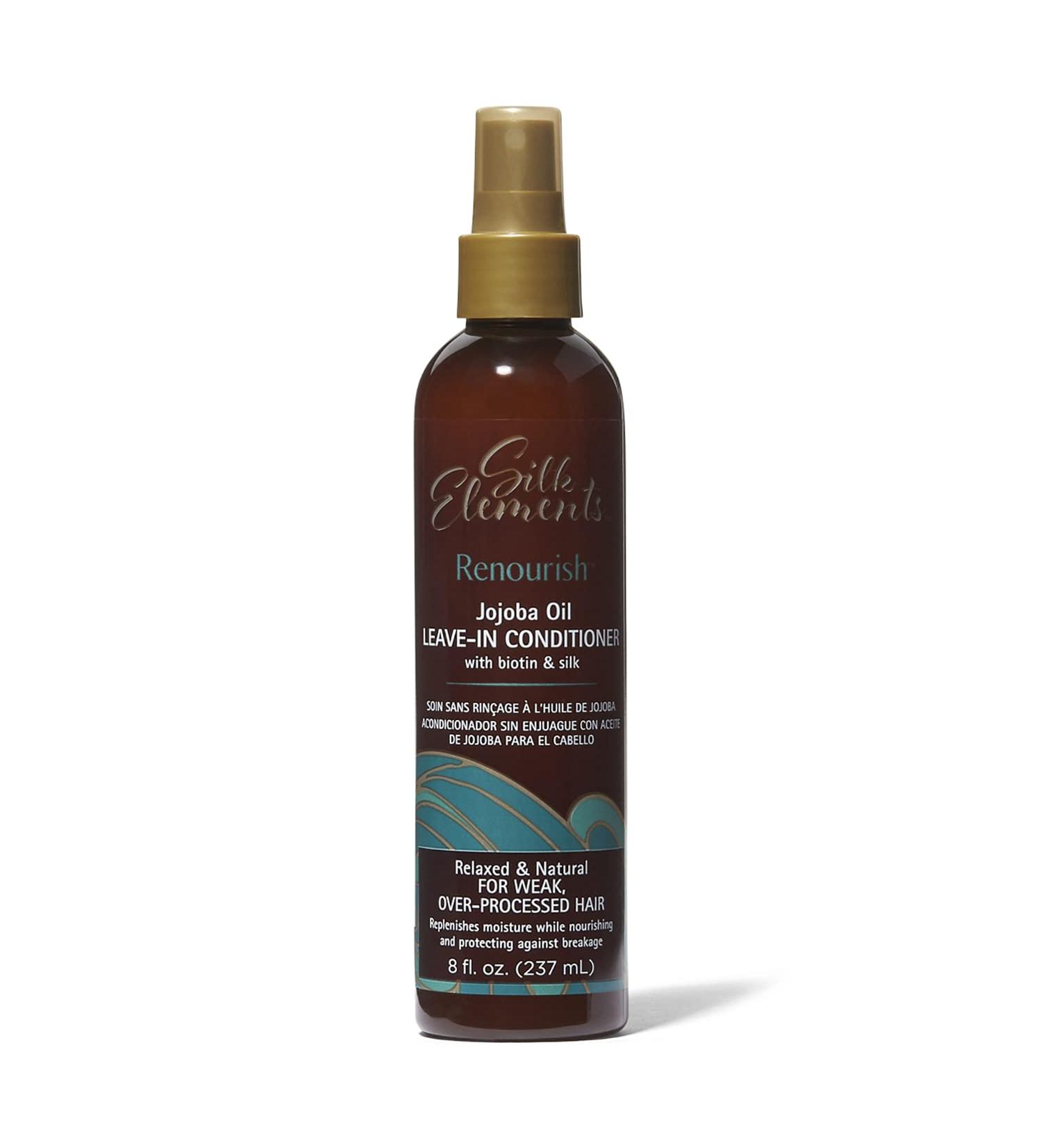 Silk Elements Jojoba Oil Leave In Conditioning Spray - Nourishing Hair Treatment - Buy Online on GoSupps.com
