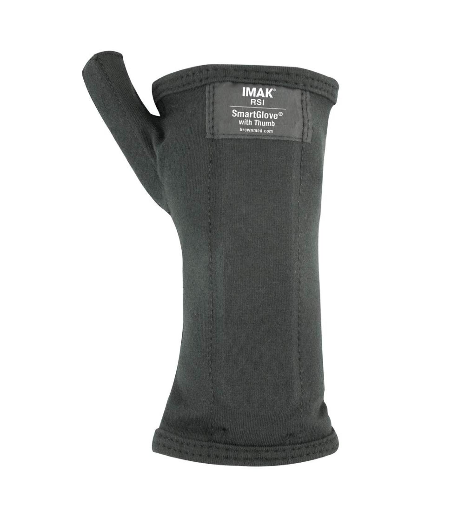 Imak Smart Glove with Thumb Support - Black Small | Best Support for Pain Relief & Comfort | Shop Internationally - Buy Online on GoSupps.com