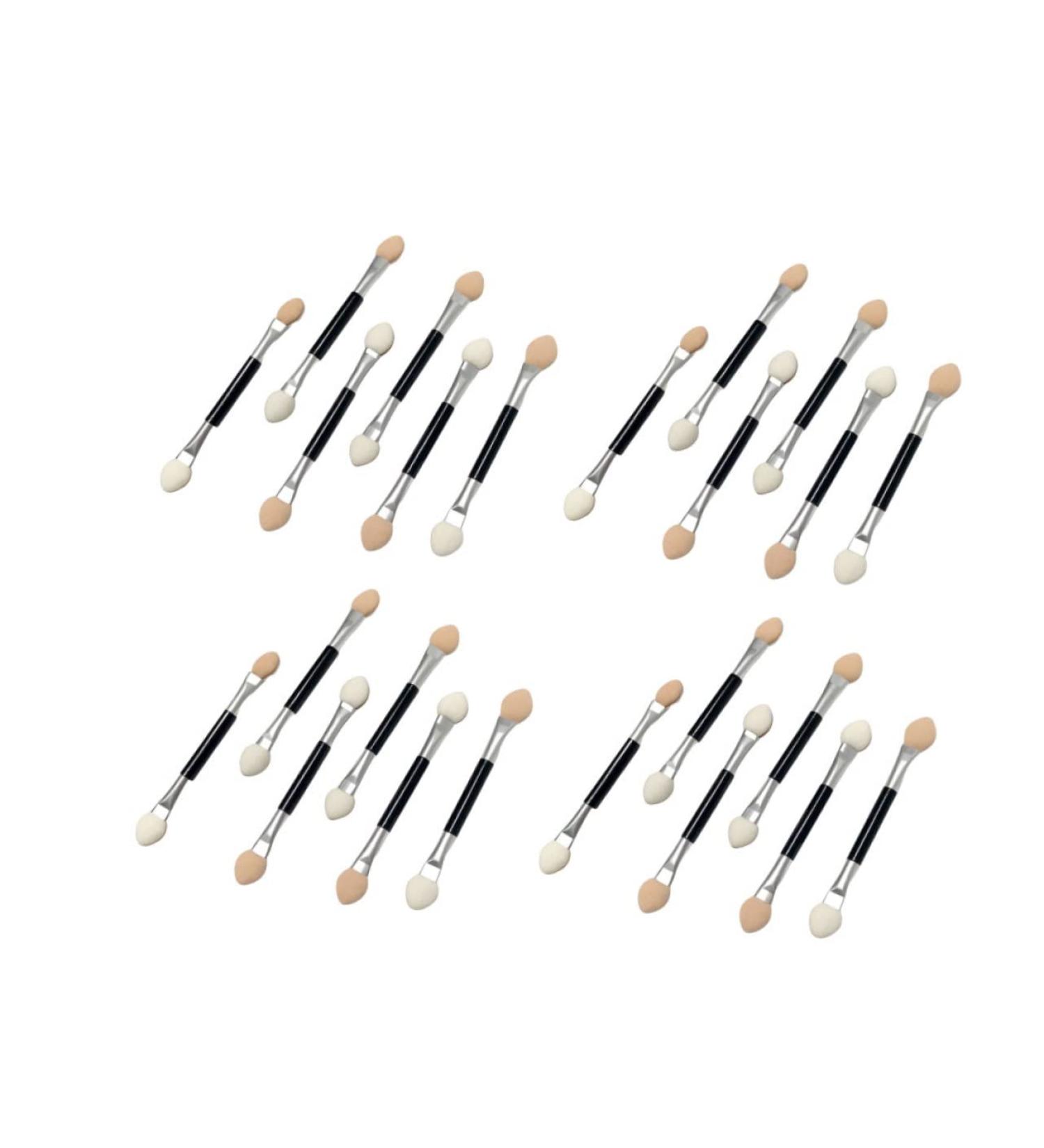 Angoily Double-headed Eyeshadow Brush 30pcs Foundation Makeup Eyeshadow Disposable Women Eyeshadow Brush Spray - Buy Online on GoSupps.com