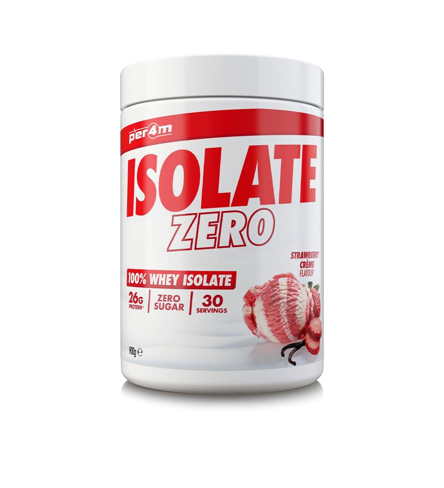 Per4m Isolate Zero 900g Strawberry - Buy Online on GoSupps.com