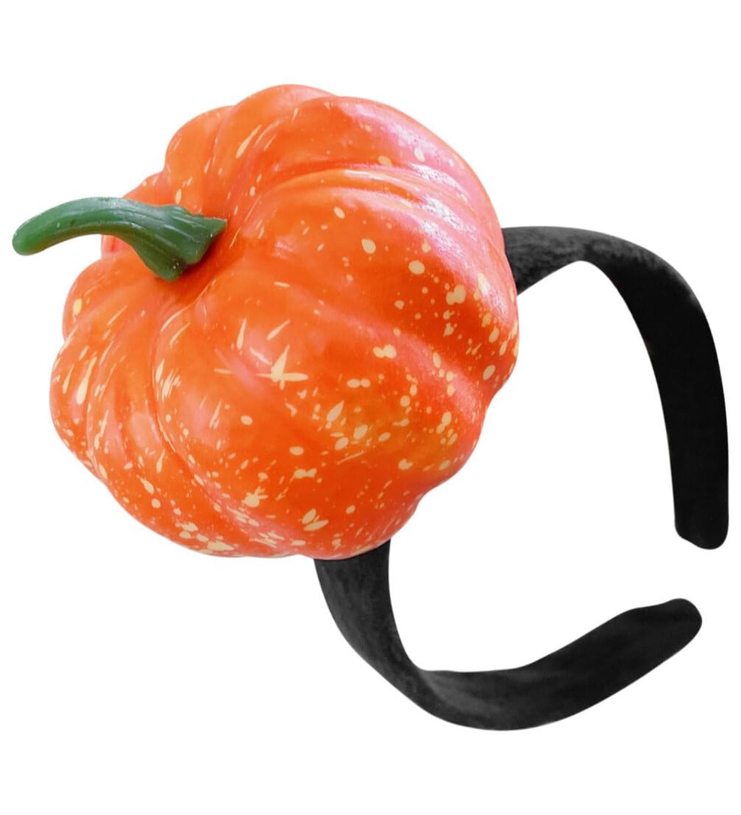 minkissy Pumpkin Hair Hoop Pumpkin Headbands Festival Headpiece Simulation Vegetable Hairband Cosplay Accessories for Women - Buy Online on GoSupps.com