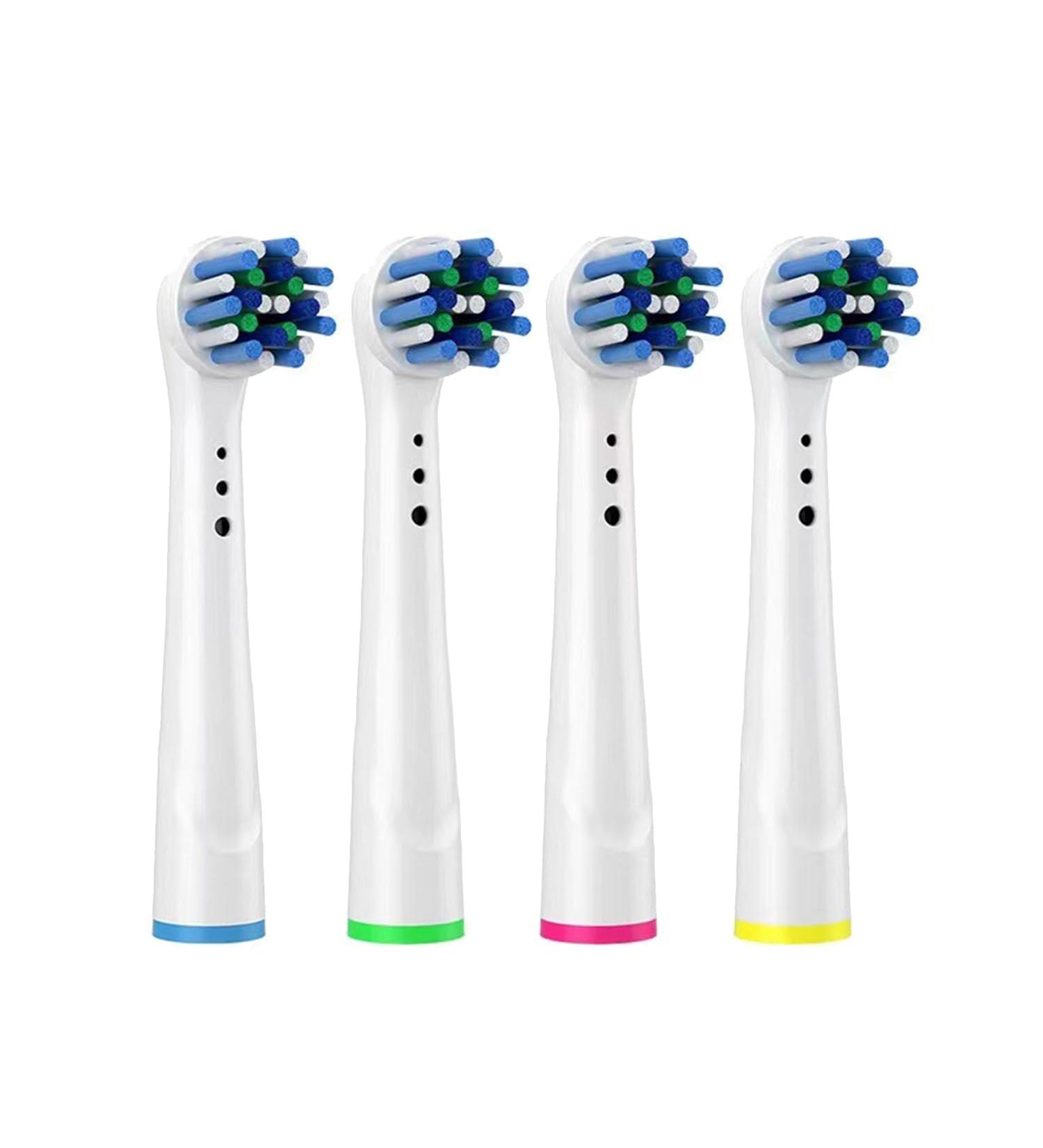 4 PCS Electric Toothbrush Head Electric Toothbrush Heads Tooth Brushes Pack Power Toothbrush Replacement Heads Precision Clean Toothbrush Heads Replacement Toothbrush Heads Compatible with Oral B - Buy Online on GoSupps.com