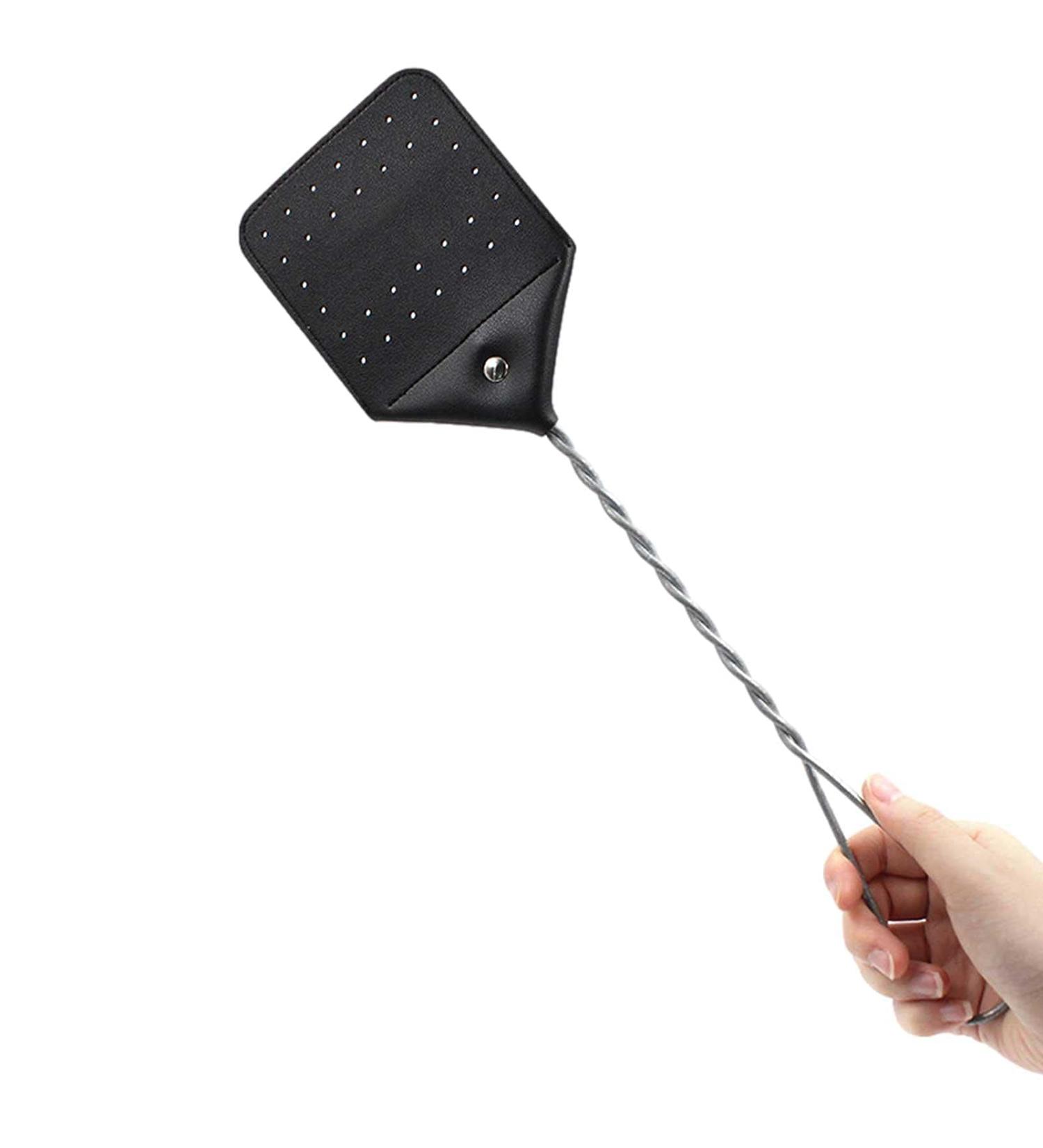 Fly Swat Extended Handle Fly Swatter Hand Leather Durable Washable Fly Swatters for Household Fly Swatter - Buy Online on GoSupps.com