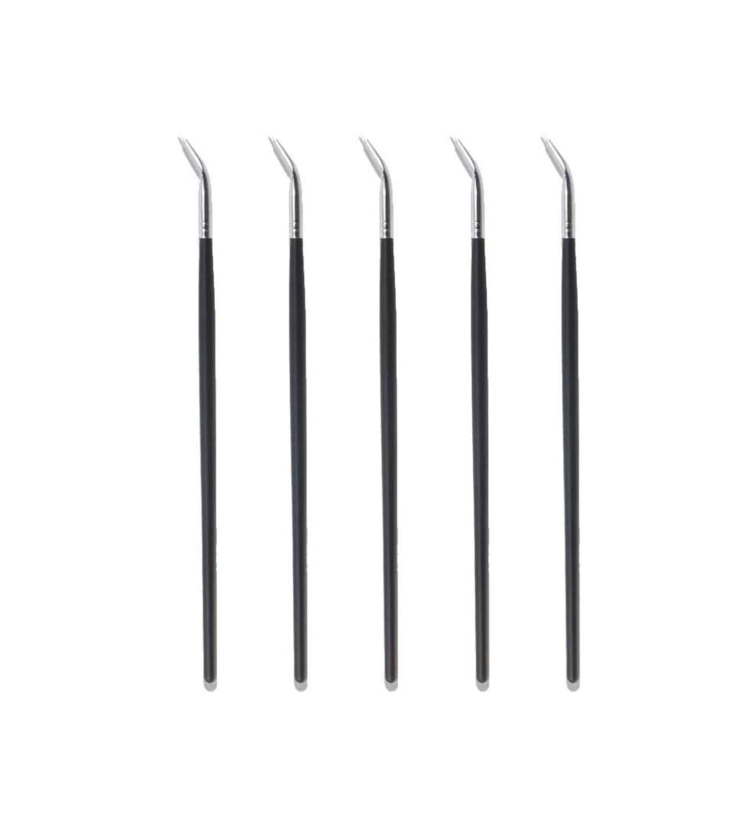 TEONEI Eyeliner Cream Brushes Applicator - 5Pcs Makeup Brush Set for Perfect Eye Makeup - International Shipping Available - Buy Online on GoSupps.com