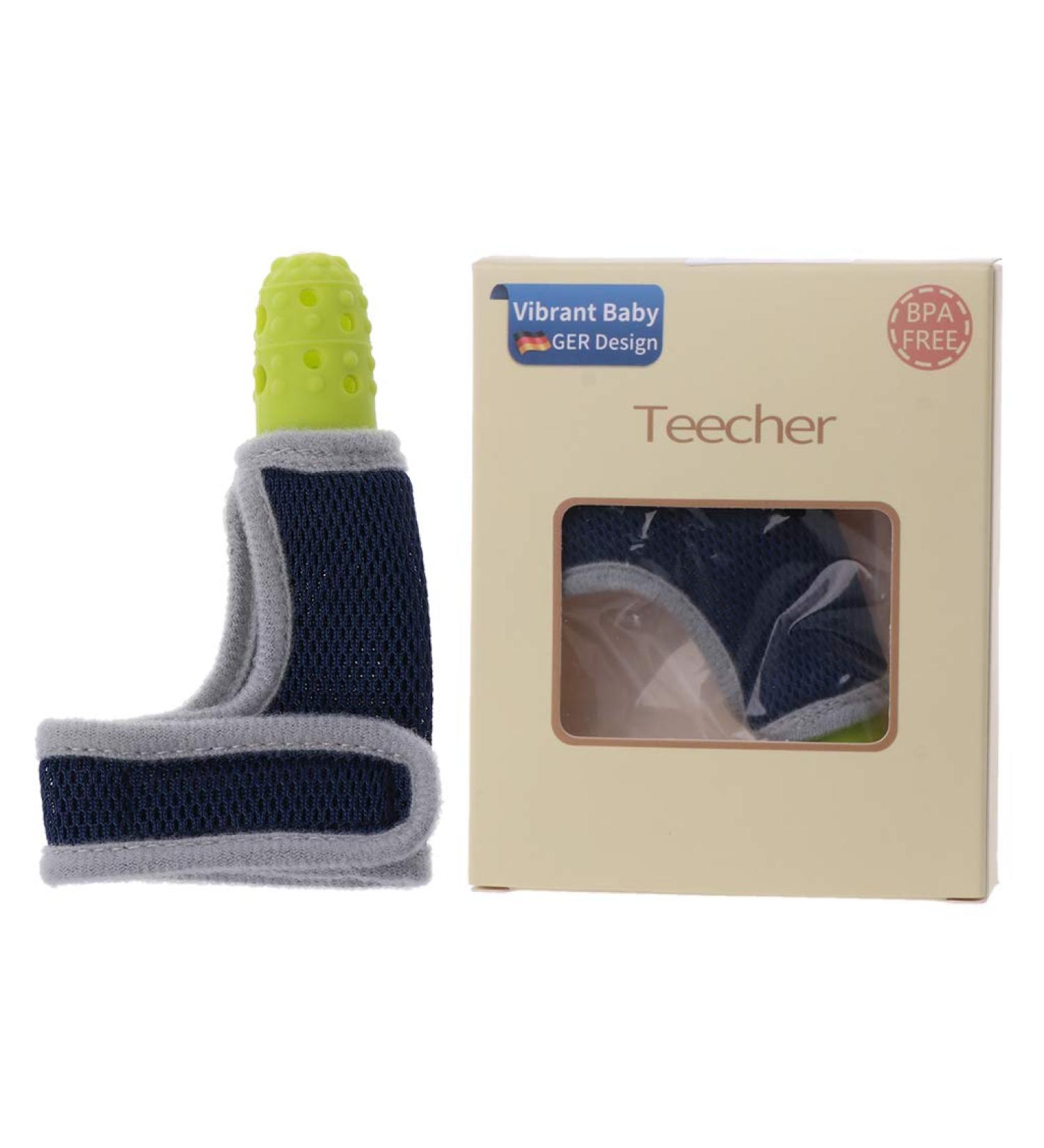 Max-Tonsen Baby Silicone Molar Finger Protection | Anti-Thumbing & Bite Relief - Yellow - Buy Online on GoSupps.com