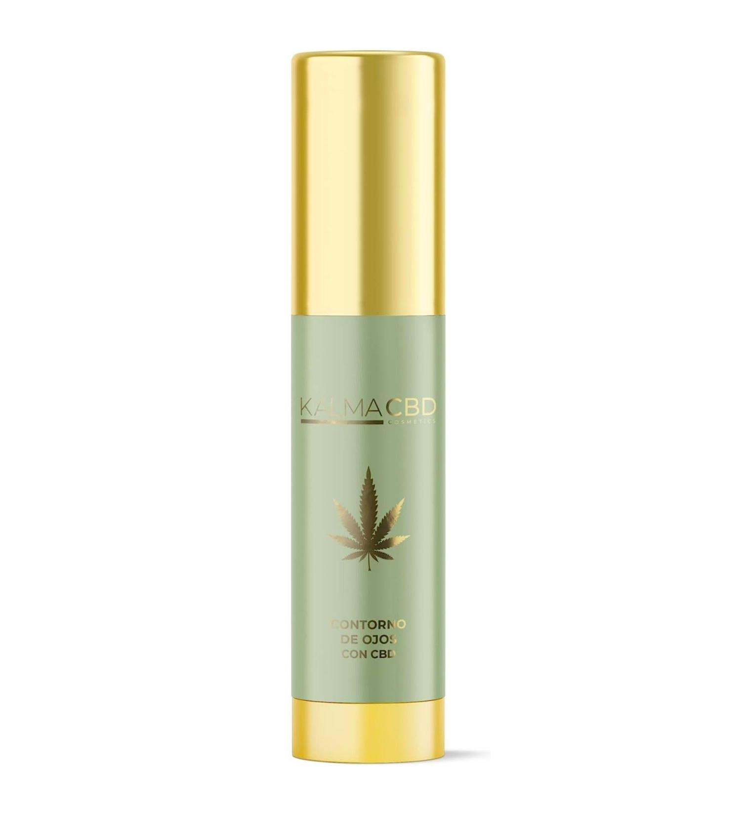 Eye Contour Cream with CBD 100% Natural Ingredients and Cruelty Free Vegan Formula Firming Active Ingredients Reduces Wrinkles Reduces Bags and Dark Circles (15 ml) - Buy Online on GoSupps.com