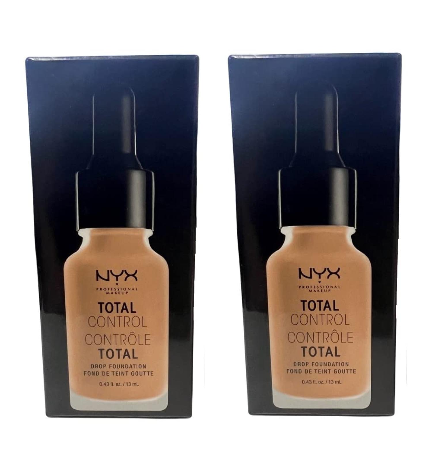 NYX Total Control Drop Foundation Classic Tan TCDF12 - Pack of 2 | Shop Now - Buy Online on GoSupps.com