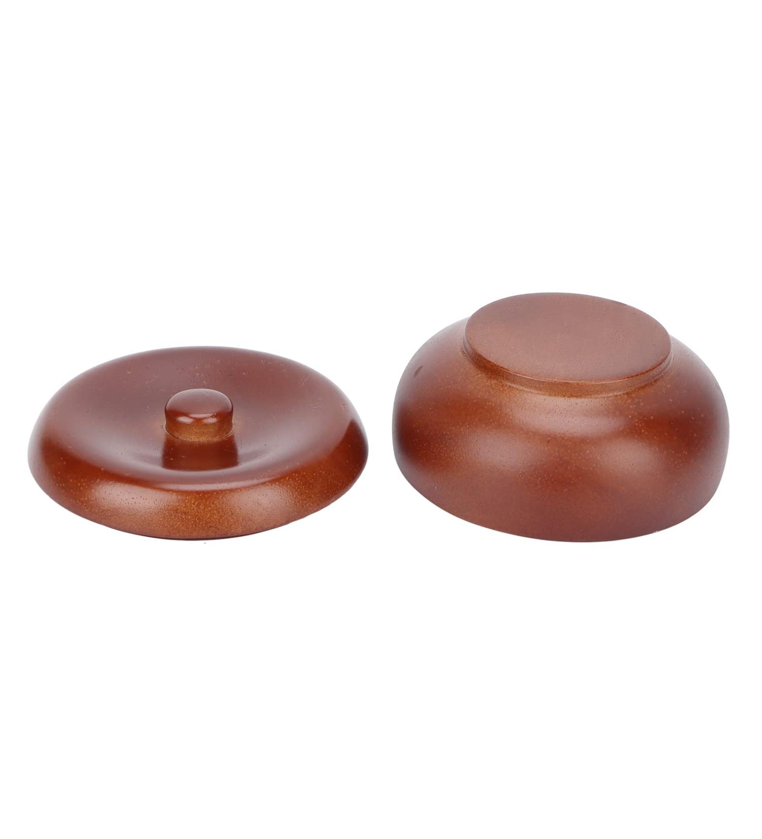 Premium Wooden Shaving Bowl for Men | Lathering Bowl with Lid for Shaving Soap & Cream - Buy Online on GoSupps.com