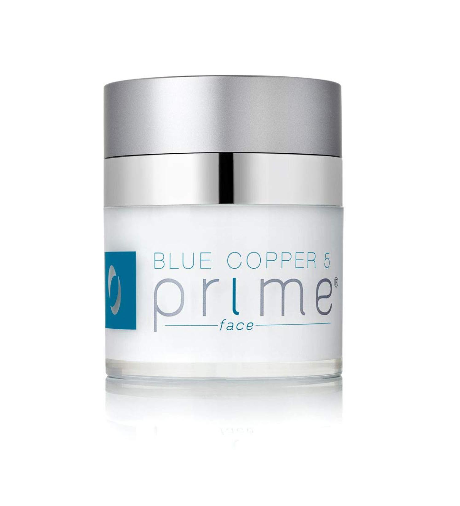 Osmotics Blue Copper 5 Prime Face Cream - Award-Winning Anti-Aging Solution for Men and Women - Targets Wrinkles, Firmness, Acne, Age Spots, and Uneven Skin Tone - Visible Results in Days - Made in USA - 1 Oz - Buy Online on GoSupps.com