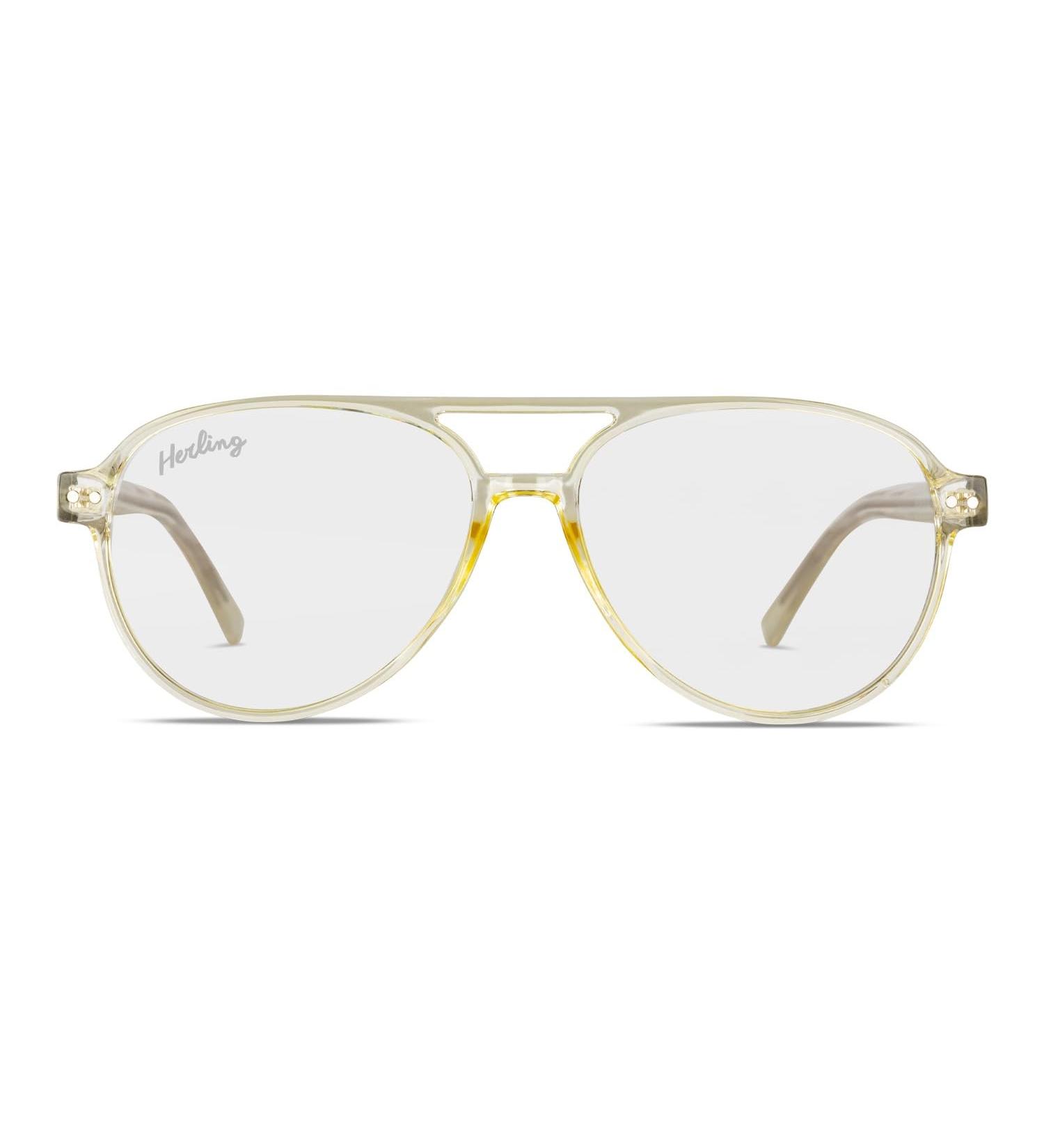 HERLING Winslow Blue Light Glasses - BlueBlock Acetate Crystal Lenses for Eye Protection - Buy Online on GoSupps.com