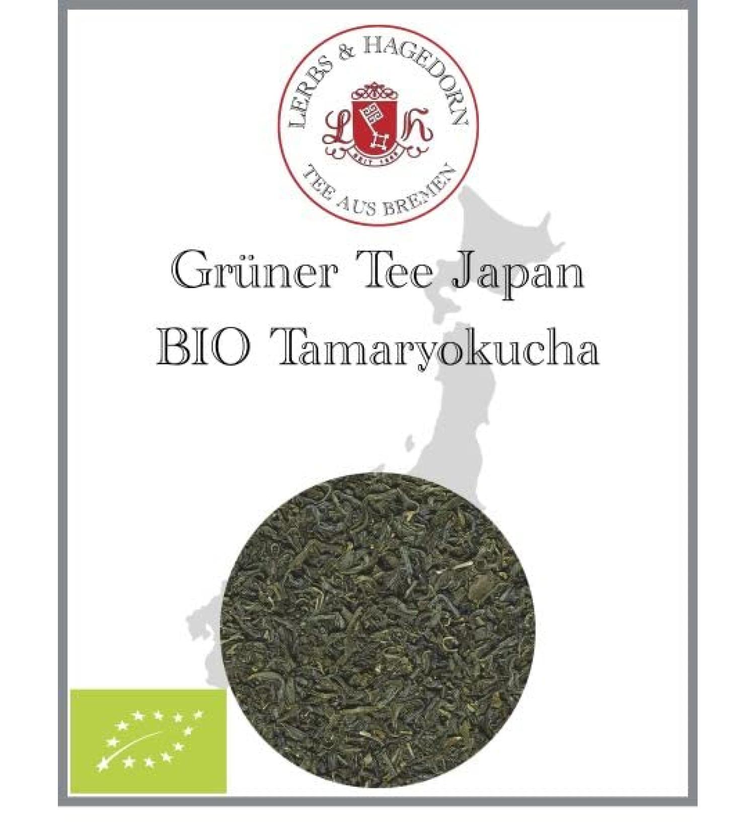  Lerbs & Hagedorn Lerbs & Hagedorn Organic Japanese Tamaryokucha Green Tea | Nutty Notes 1 kg (approx. 81 liters) Lime Green Cup - Buy Online on GoSupps.com