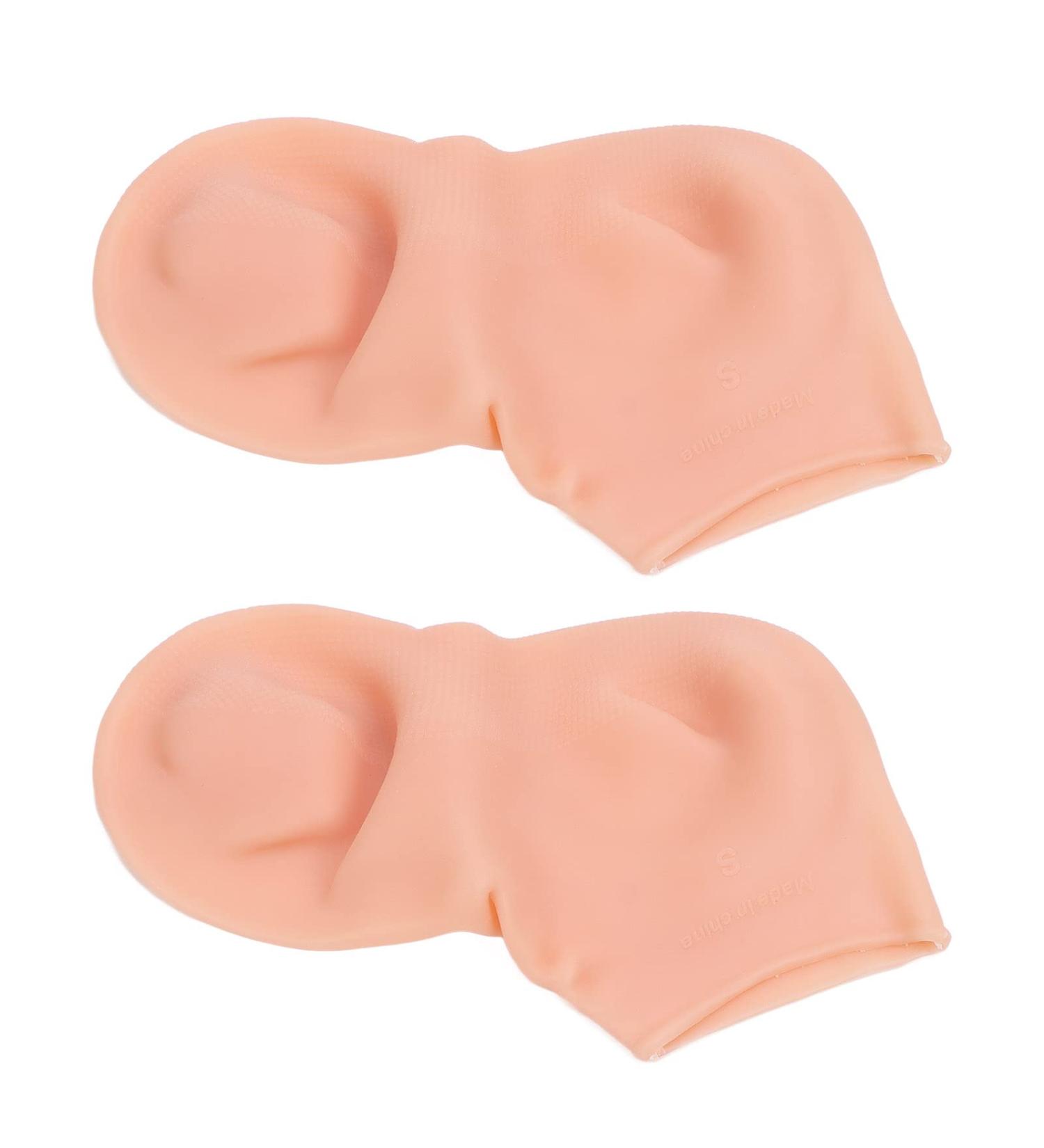 Moisturizing Foot Mask Exfoliating Silicone Socks Essential Oil Gel Socks Gel Socks for Dry Cracked Feet Women Gel Socks Moisturizing Prevent Crack Foot Care Socks for Beauty - Buy Online on GoSupps.com