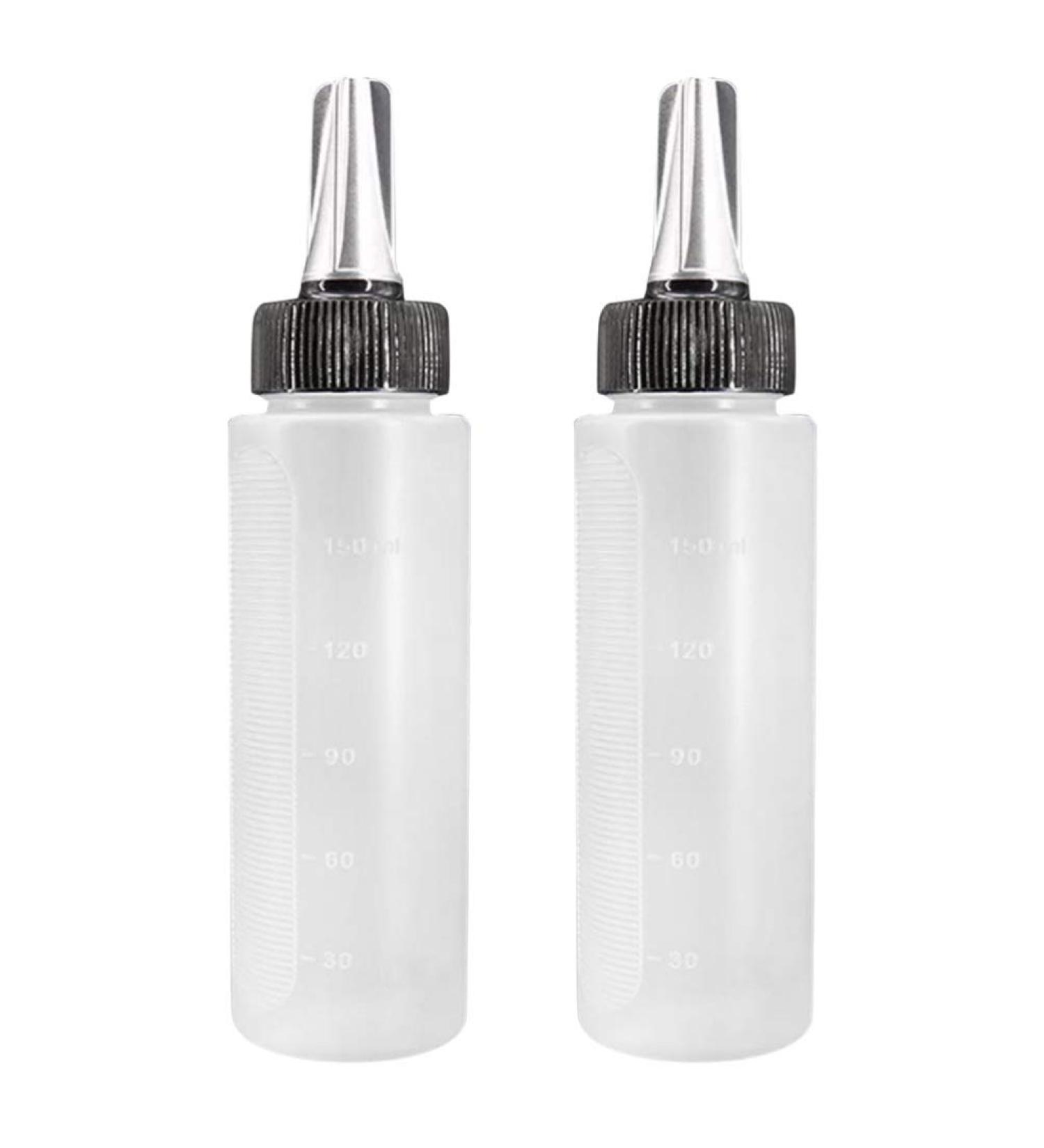 Minkissy Hair Treatment Applicator Bottle - 2 Pack Empty Shampoo & Hairdressing Frame Bottle for Care - International Shipping Available - Buy Online on GoSupps.com