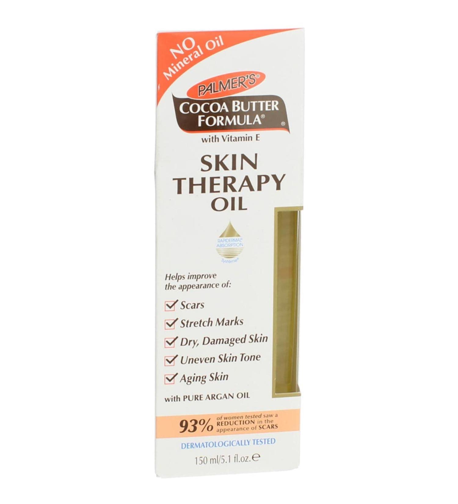 Palmers Beurre de Cacao peau pompe huile Th rapie 150 ml (pack de 2) - Buy Online on GoSupps.com