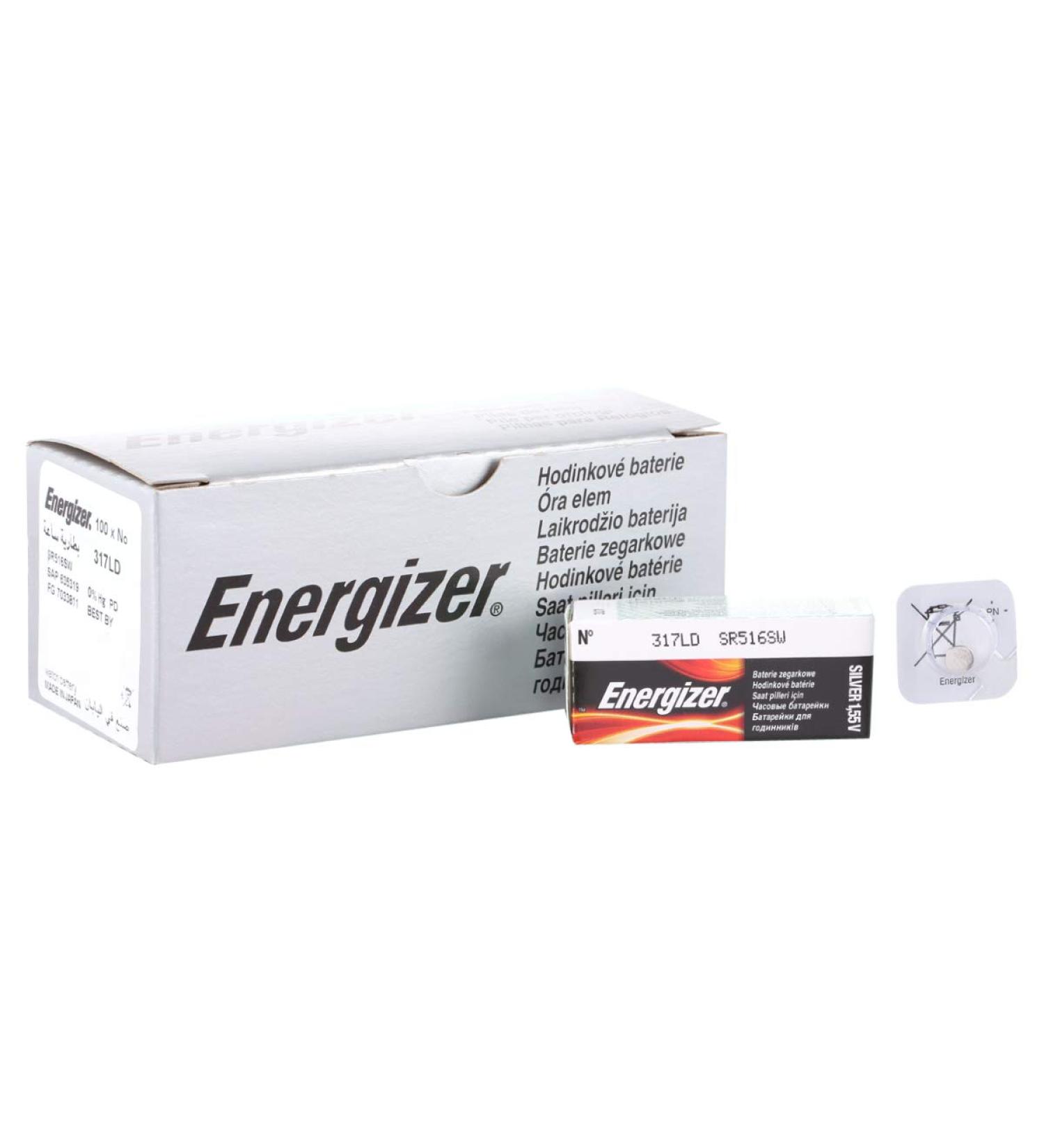 Energizer 317 Oxide Button Cell Battery - Long-Lasting Power for All Your Devices | International Shipping Available - Buy Online on GoSupps.com