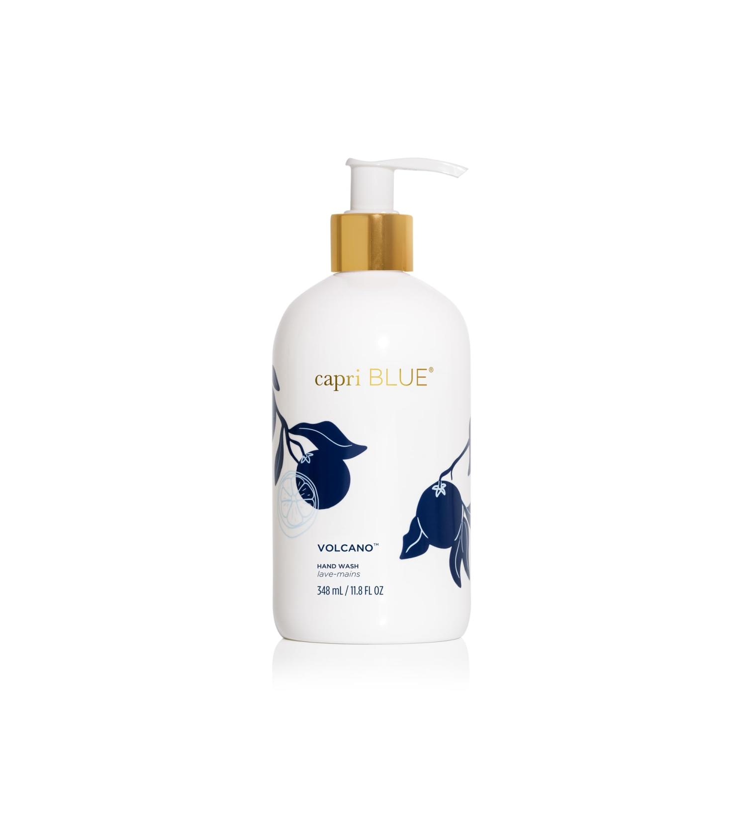 Capri Blue Hand Wash Soap Flora Edit Collection Cleansing Liquid Hand Soap Infused with Plant-Based Glycerin Skin Care Notes of Juicy Tropical Fruits & Sugared Citrus (Volcano 11.8 fl oz) - Buy Online on GoSupps.com
