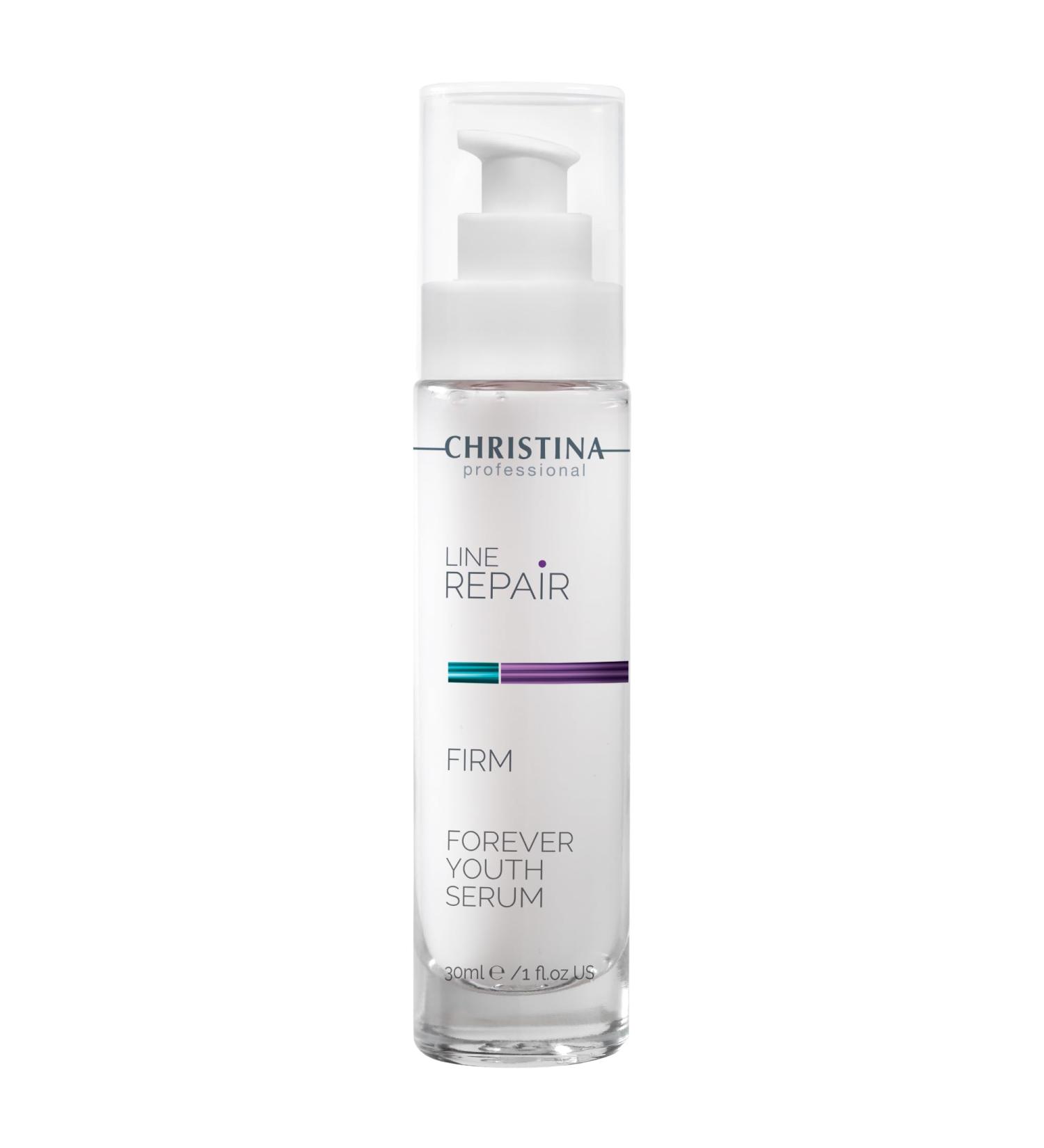 Christina Line Repair Firm Forever Youth Serum For Face | Unleash Anti-Aging Power | Rejuvenate Tighten and Moisturize with Face Serum | For All Skin Types 30ml / 1 fl.oz - Buy Online on GoSupps.com