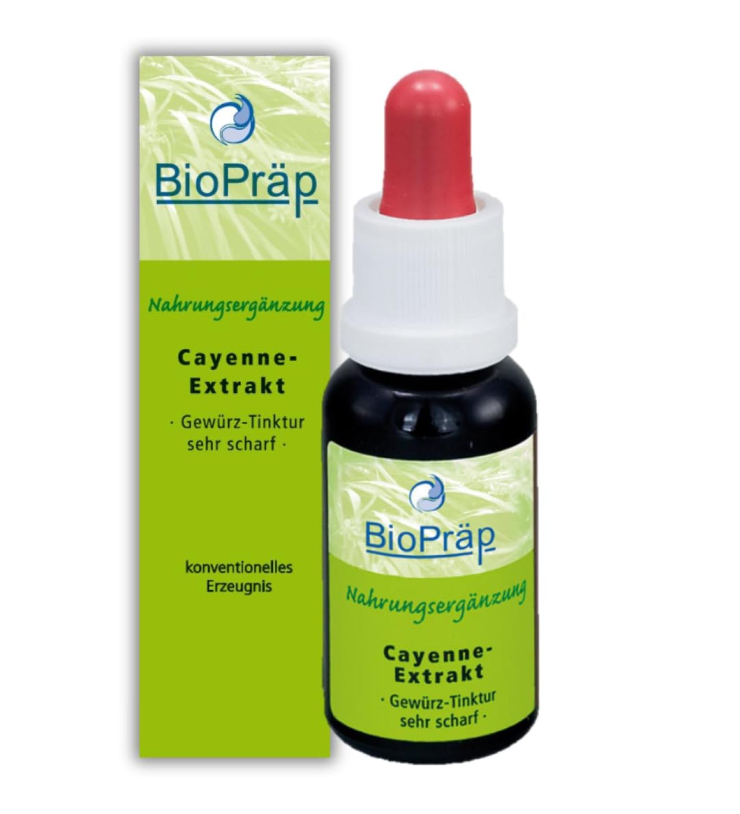 BioPr p Cayenne Extract 500 000 Scoville | 20ml Vegan | Made in Germany | Certified Quality - Buy Online on GoSupps.com