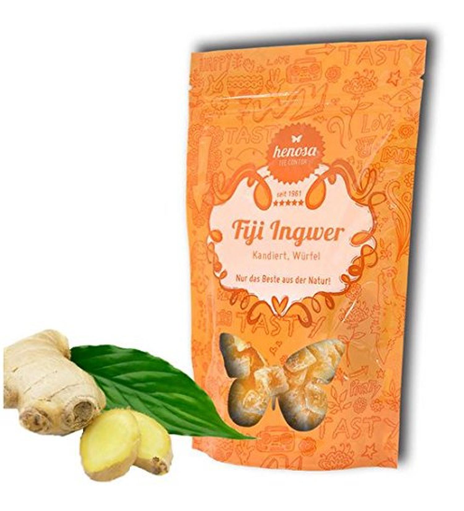 Buy Henosa Dried Fruits - Fiji Ginger Candied | Premium International Shipping - Buy Online on GoSupps.com
