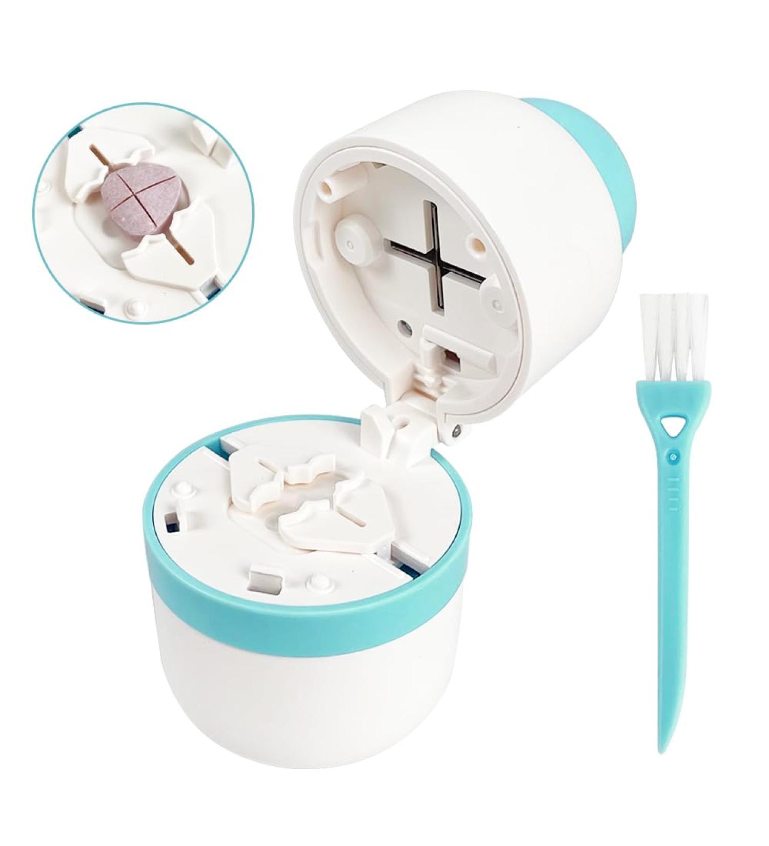 Buy Pill Cutter & Splitter - Stainless Steel Blade for Small & Large Pills - Perfect for Vitamins & Tablets | Fast International Shipping - Buy Online on GoSupps.com