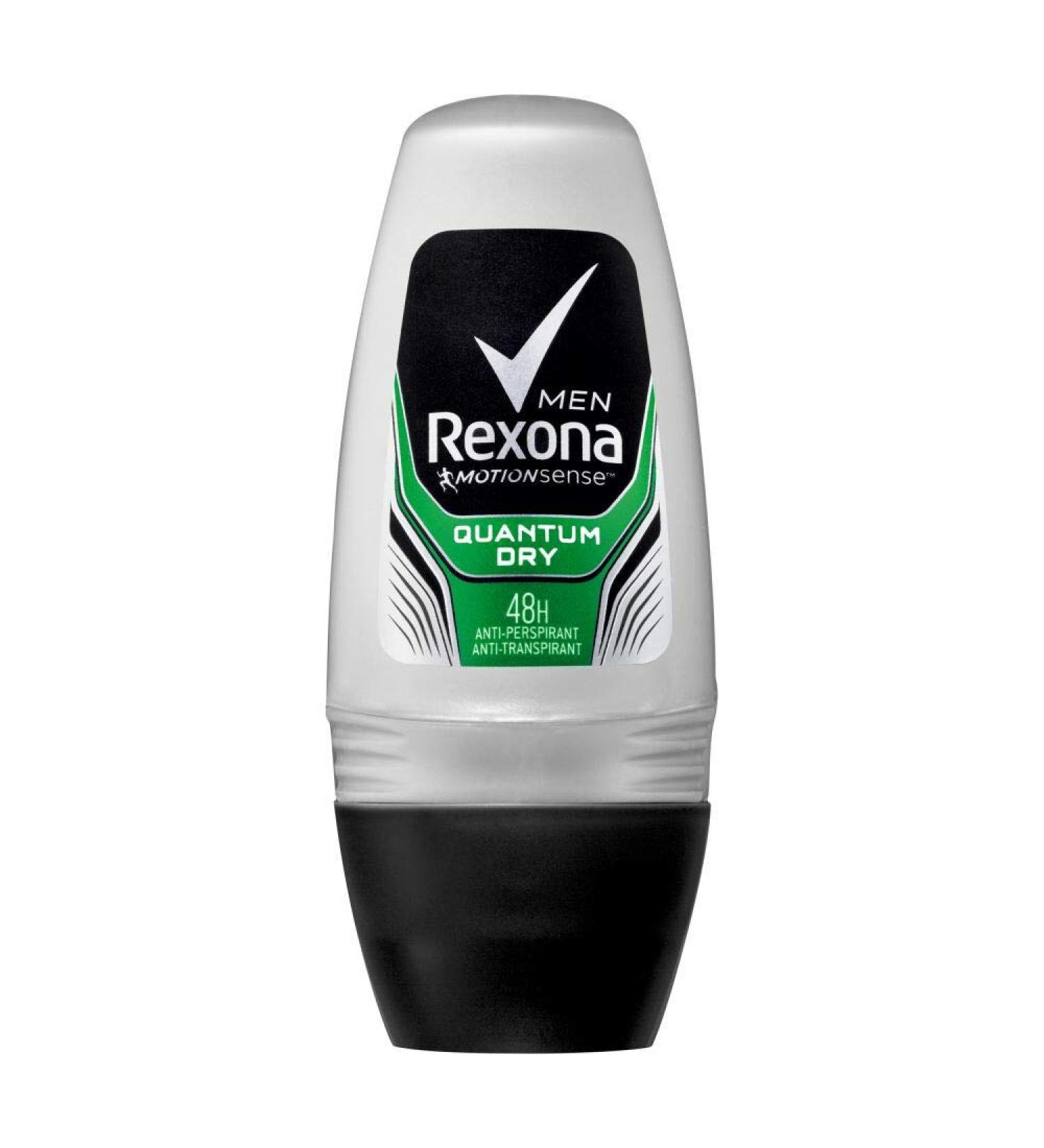 6 x Rexona Men Roller Dry Quantum deodorant 50 ml