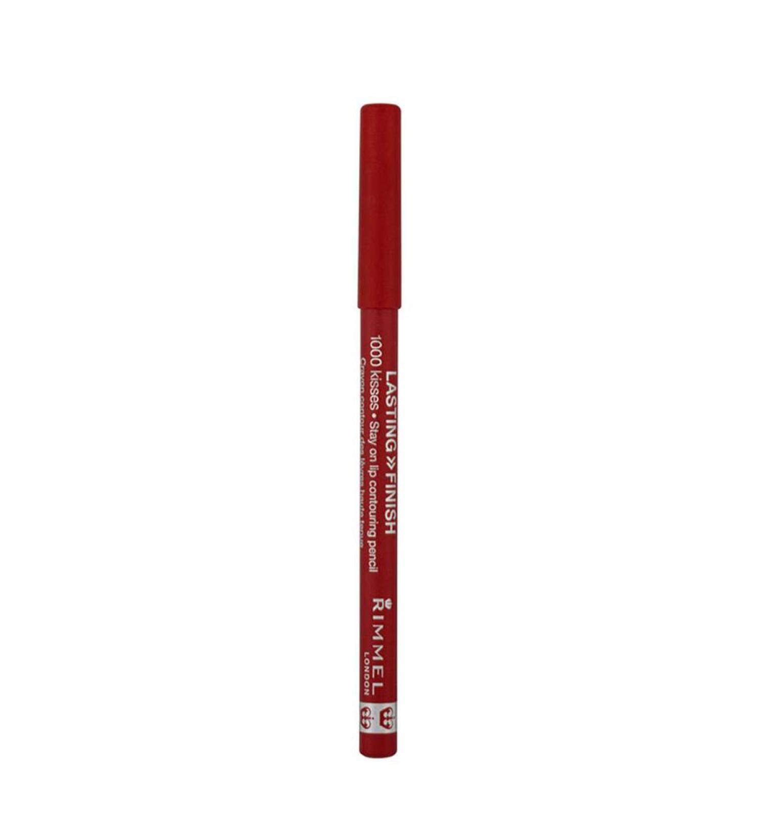 RIMMEL LONDON Lasting Finish 1000 Kisses Stay On Lip Liner Pencil - Indian Pink
