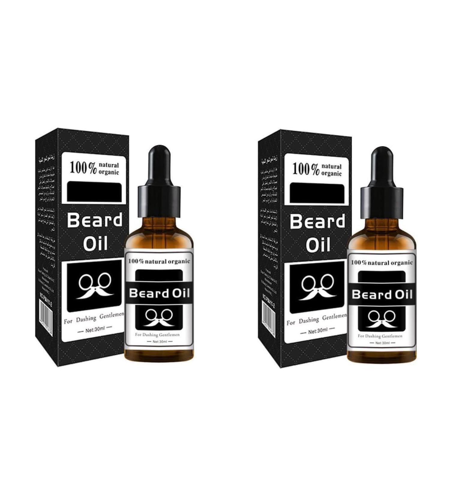 JOSKAA Mens Beard Dye Activates Melanin Eliminates Grays Creates A Thicker Fuller Look Activates Hair Follicles Strengthens Hair Roots Men's Beard Nourishing Serum Gift (2 pc) - Buy Online on GoSupps.com