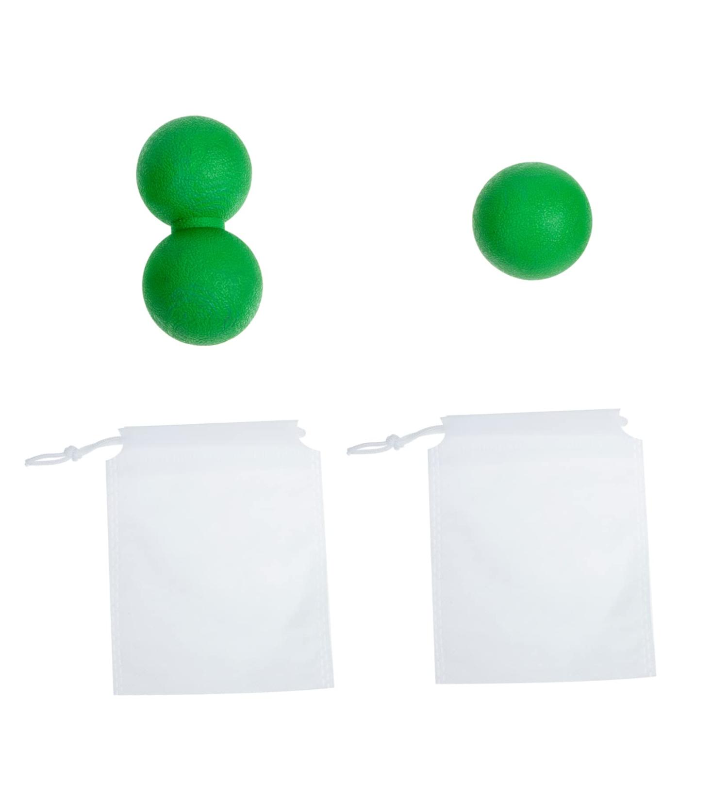 Beaupretty Fascia Ball Massage Set - Foot Massager Peanut Massage Balls & Lacrosse Roller for Yoga & Fitness - Buy Online on GoSupps.com