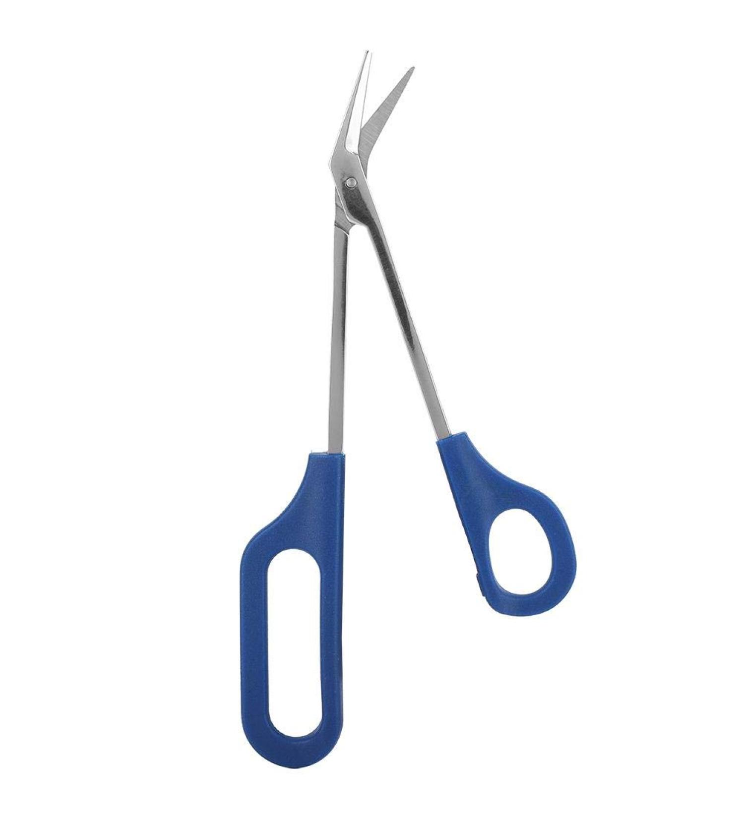 Long Handle Toenail Scissors for Thick Toe Nails - Ergonomic Stainless Steel Cuticle Scissor | Easy Reach Handle & Unique Design - Buy Online on GoSupps.com