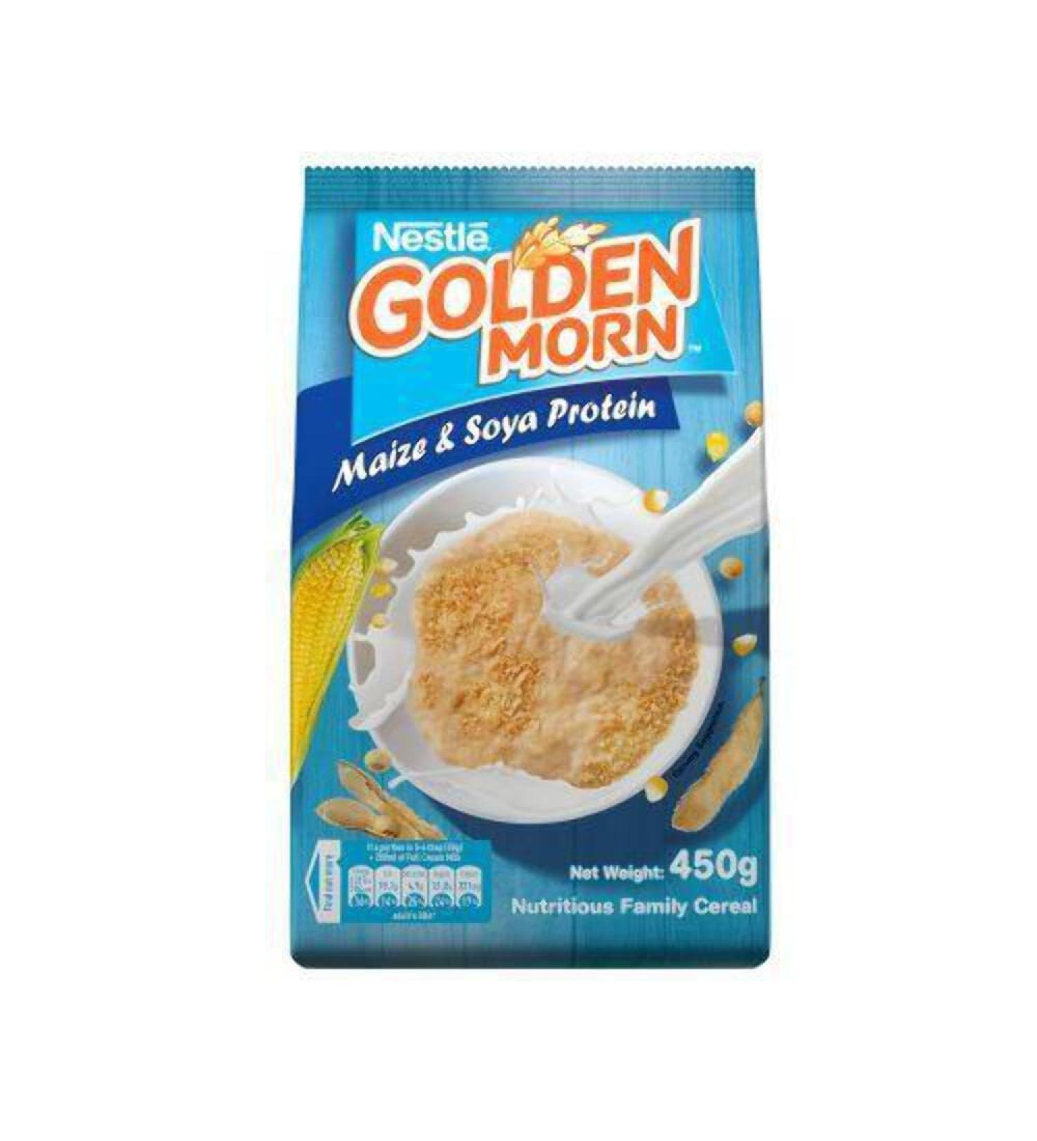 Golden Morn Cereal 450g Box of 12-Fd
