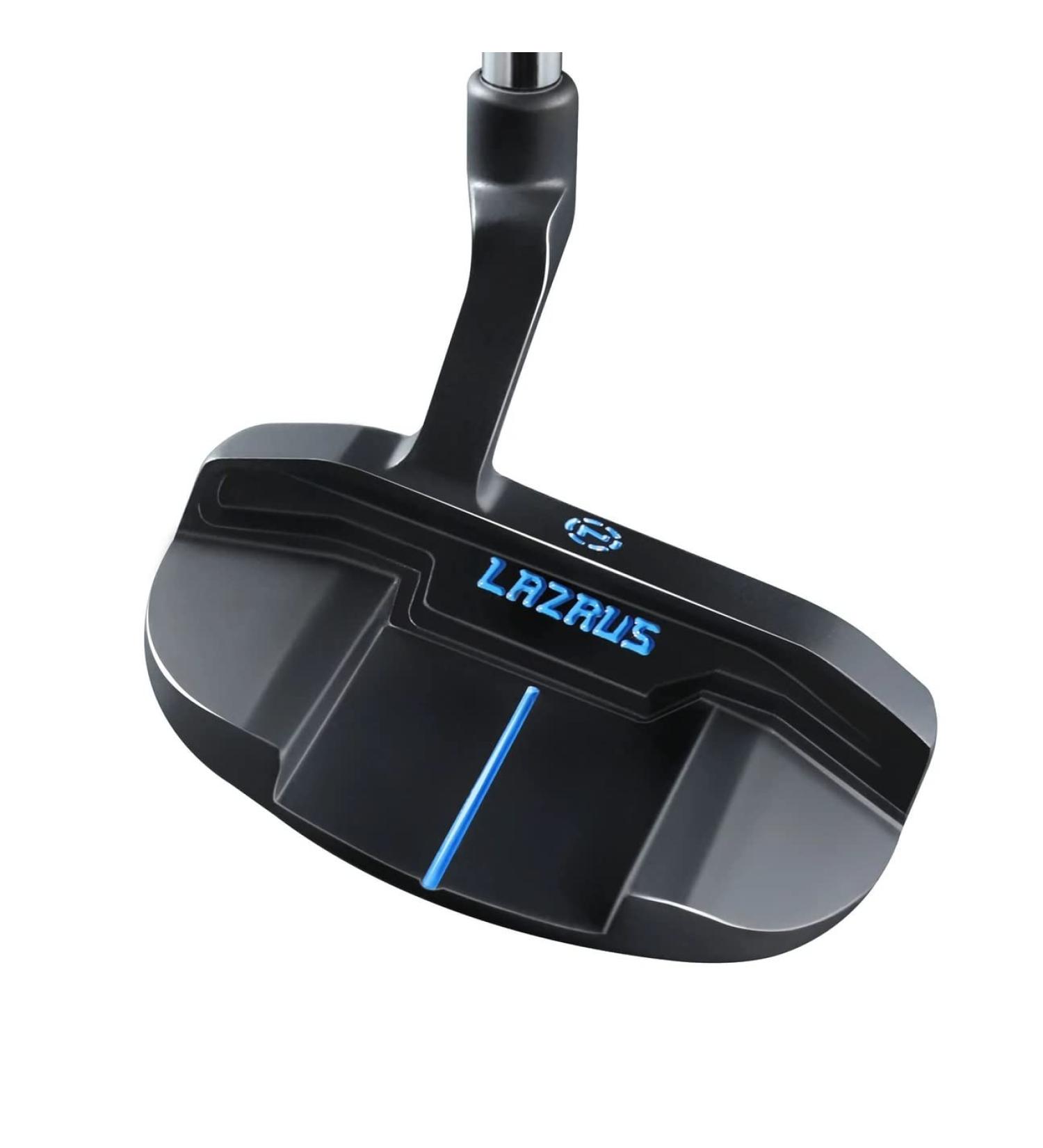 Lazrus Premium Black Golf Putter with Head Cover - Mallet Putter for Right and Left Handed Golfers - Buy Online on GoSupps.com
