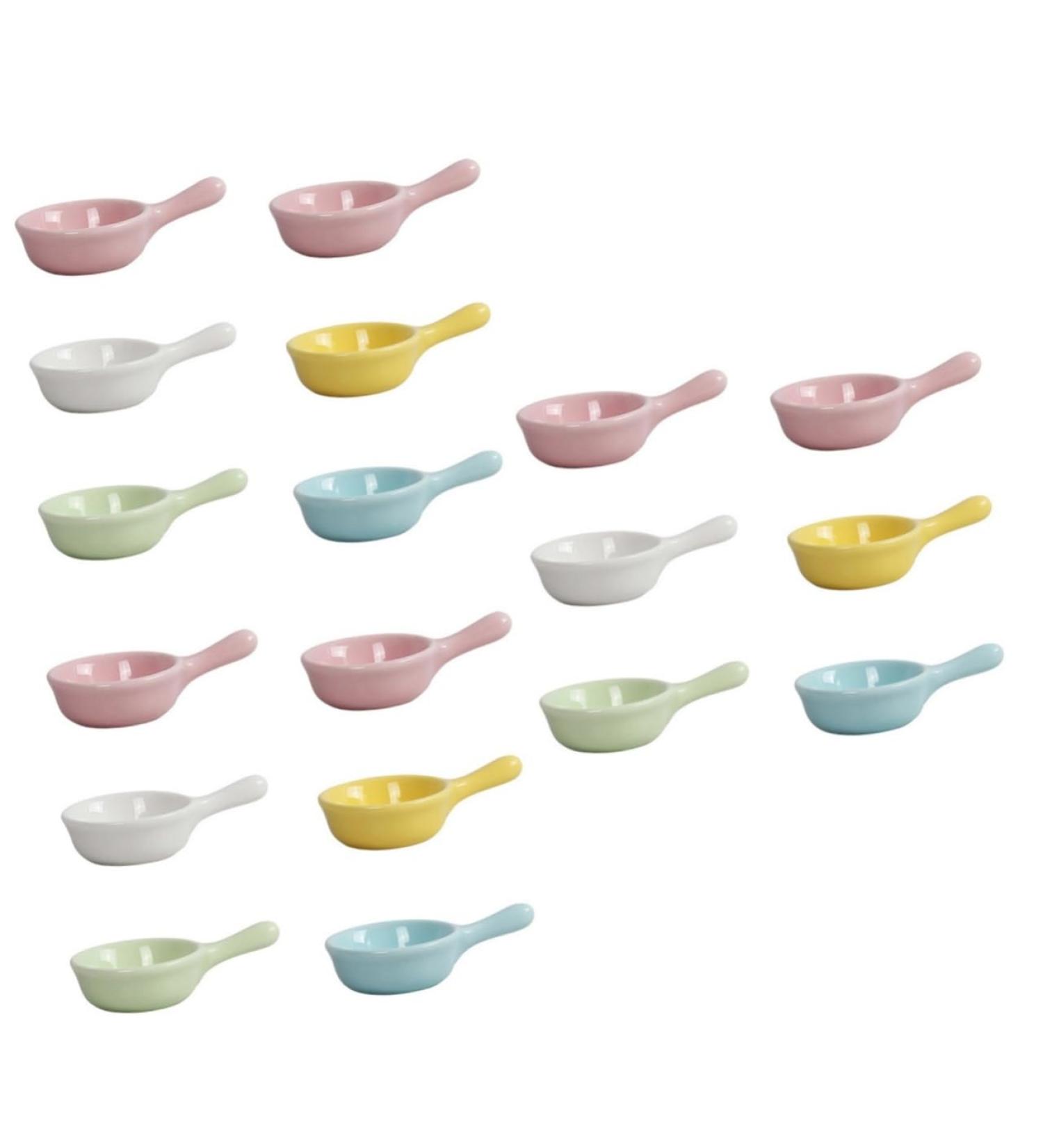 Zerodeko 18 Pcs Grill Seasoning Ketchup Dish Grilling Spices Premium Ceramic Sauce Seasoning Dishes Sauce Dish Spice Dishes for Cooking Mini Sauce Plate BBQ Sushi Vinegar Dish Ceramics 9.5X6.5CMx3pcs As Shownx3pcs - Buy Online on GoSupps.com