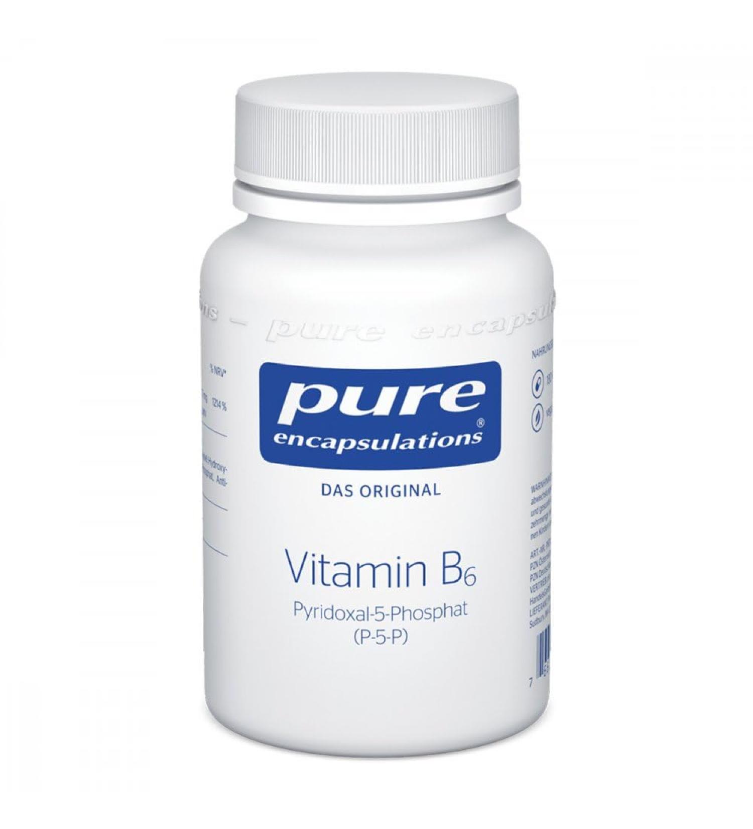 Buy Pure Vitamin B6 (Pyridoxal-5-Phosphate) 180 Capsules - Boost Energy & Support Mood - International Shipping - Buy Online on GoSupps.com