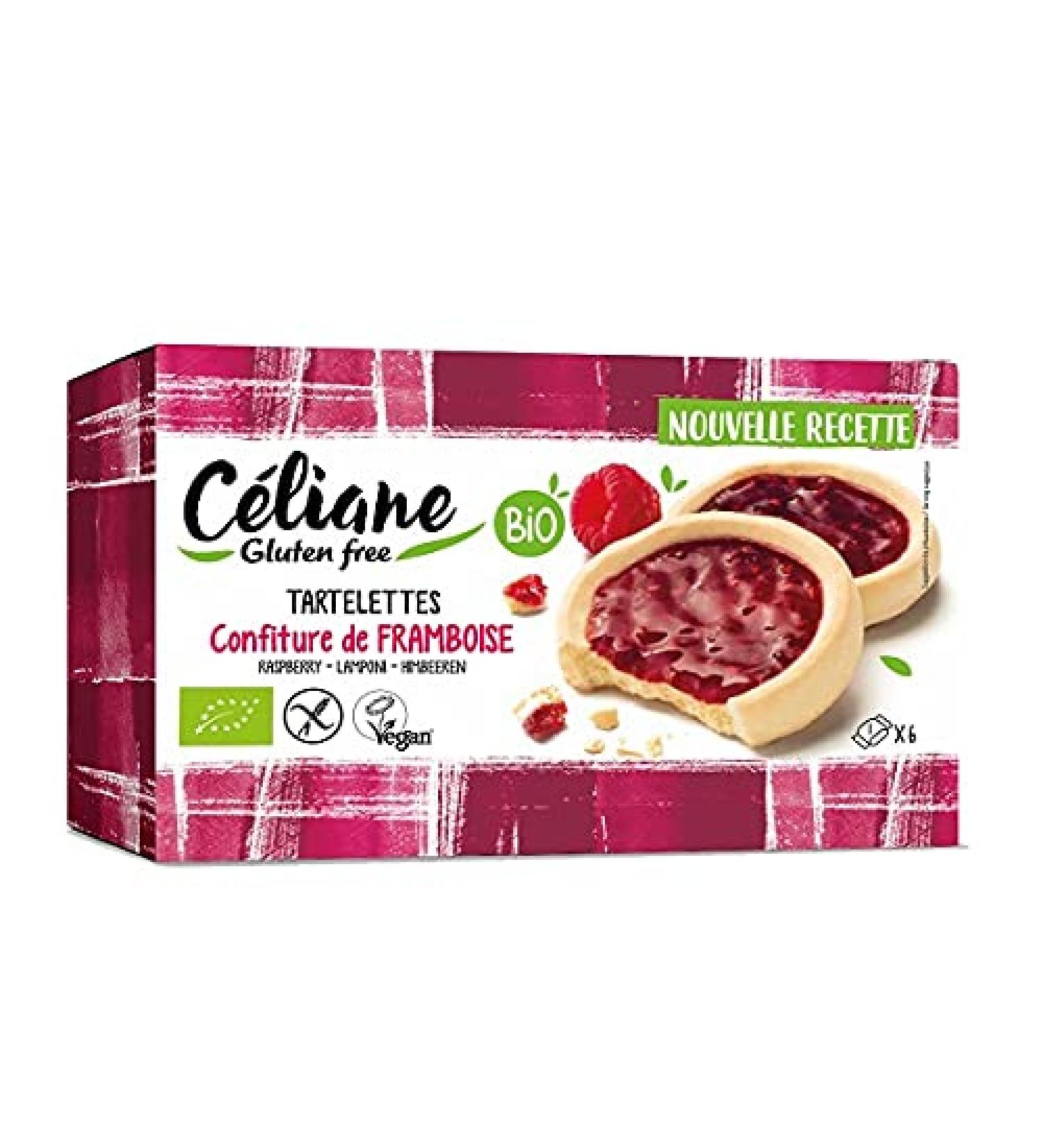 C liane - Gluten Free Raspberry Tartlets X6 - Sold per unit - Buy Online on GoSupps.com
