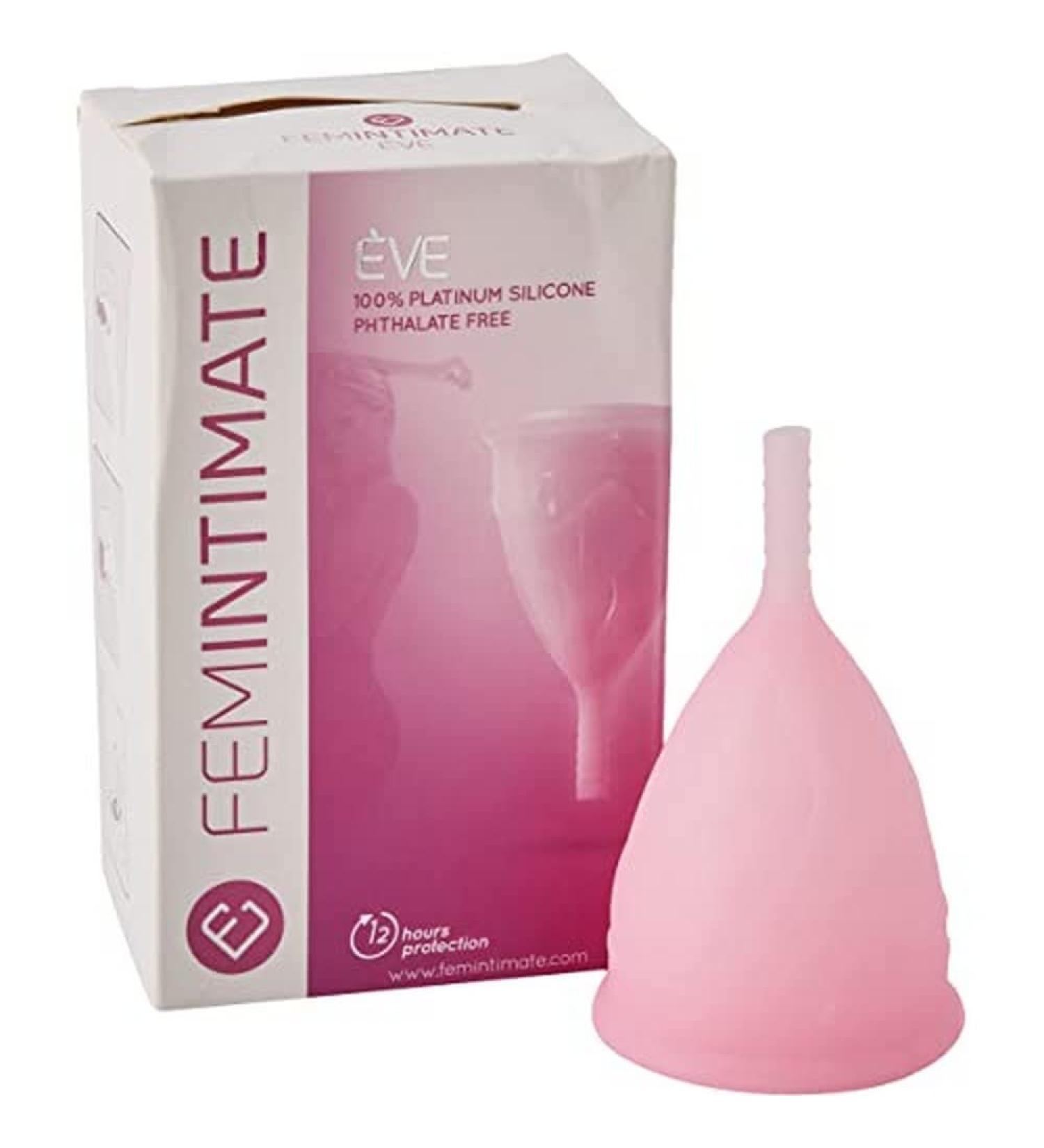 Femintimate EVE Menstrual Cup Size L - Eco-Friendly Comfortable & Reusable | International Shipping Available - Buy Online on GoSupps.com