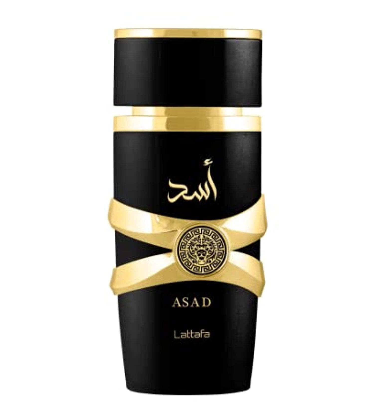 Lattafa Imported Long Lasting Luxury Perfume Spray Asad Premium Refreshing Oud and Musk Fragrances Eau De Parfum 100 ml Perfume for Unisex - Buy Online on GoSupps.com